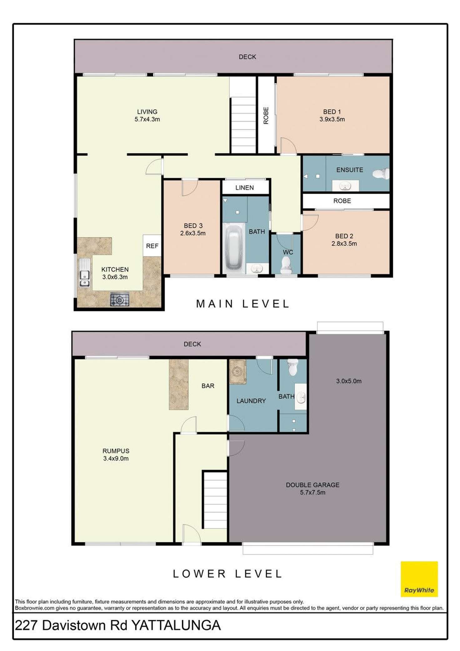 Floorplan of Homely house listing, 227 Davistown Road, Yattalunga NSW 2251