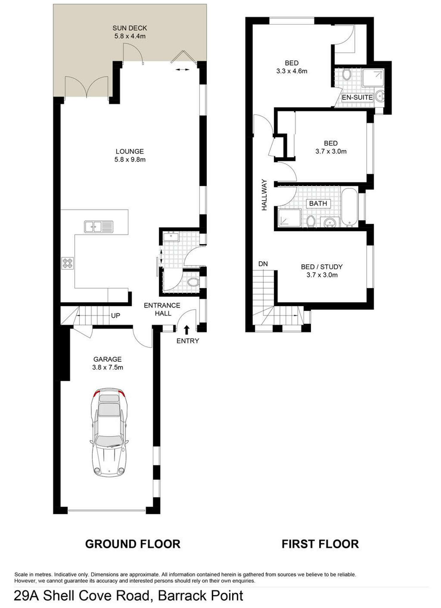 Floorplan of Homely house listing, 29A Shell Cove Road, Barrack Point NSW 2528