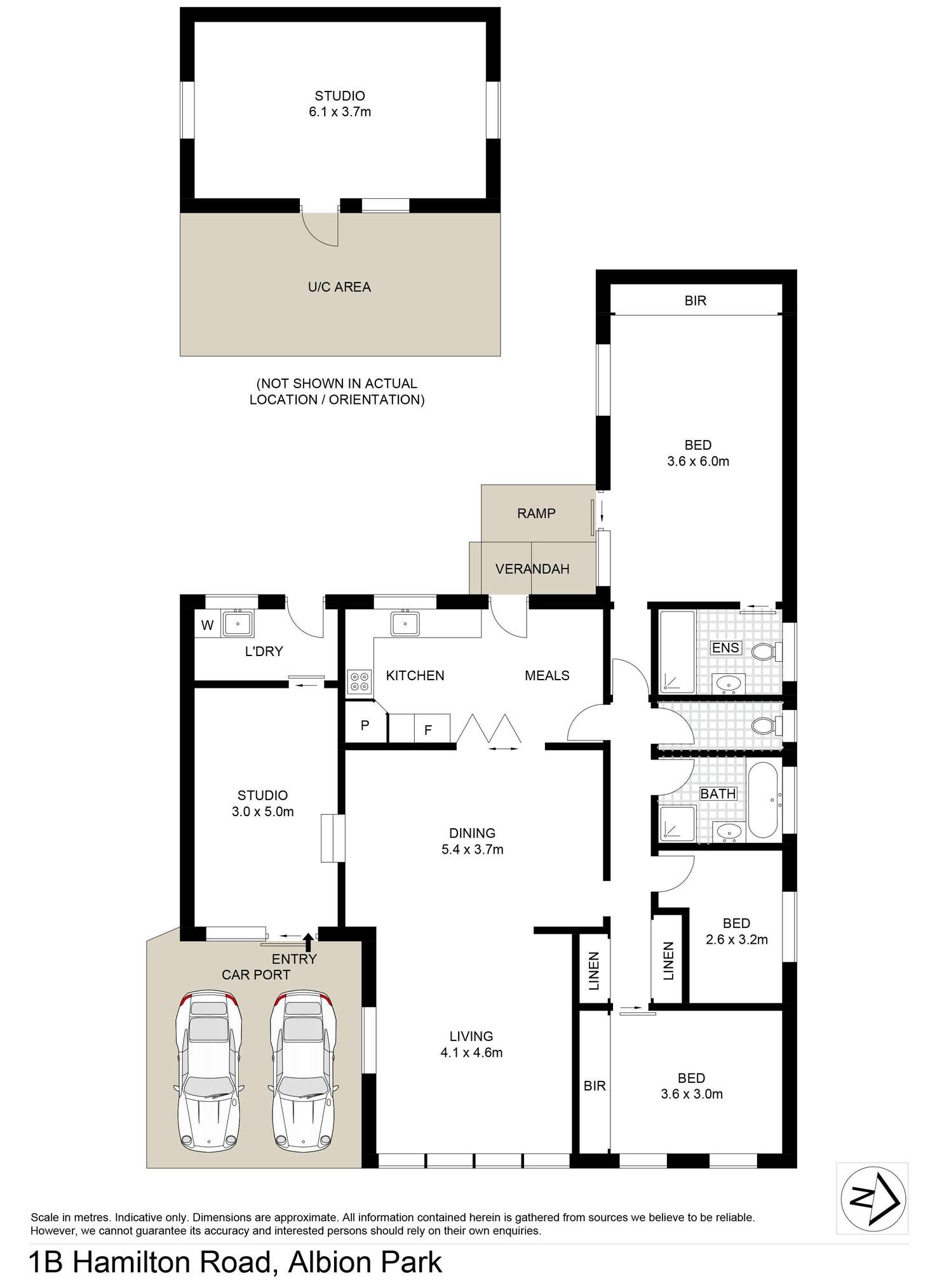 Floorplan of Homely house listing, 1B Hamilton Road, Albion Park NSW 2527