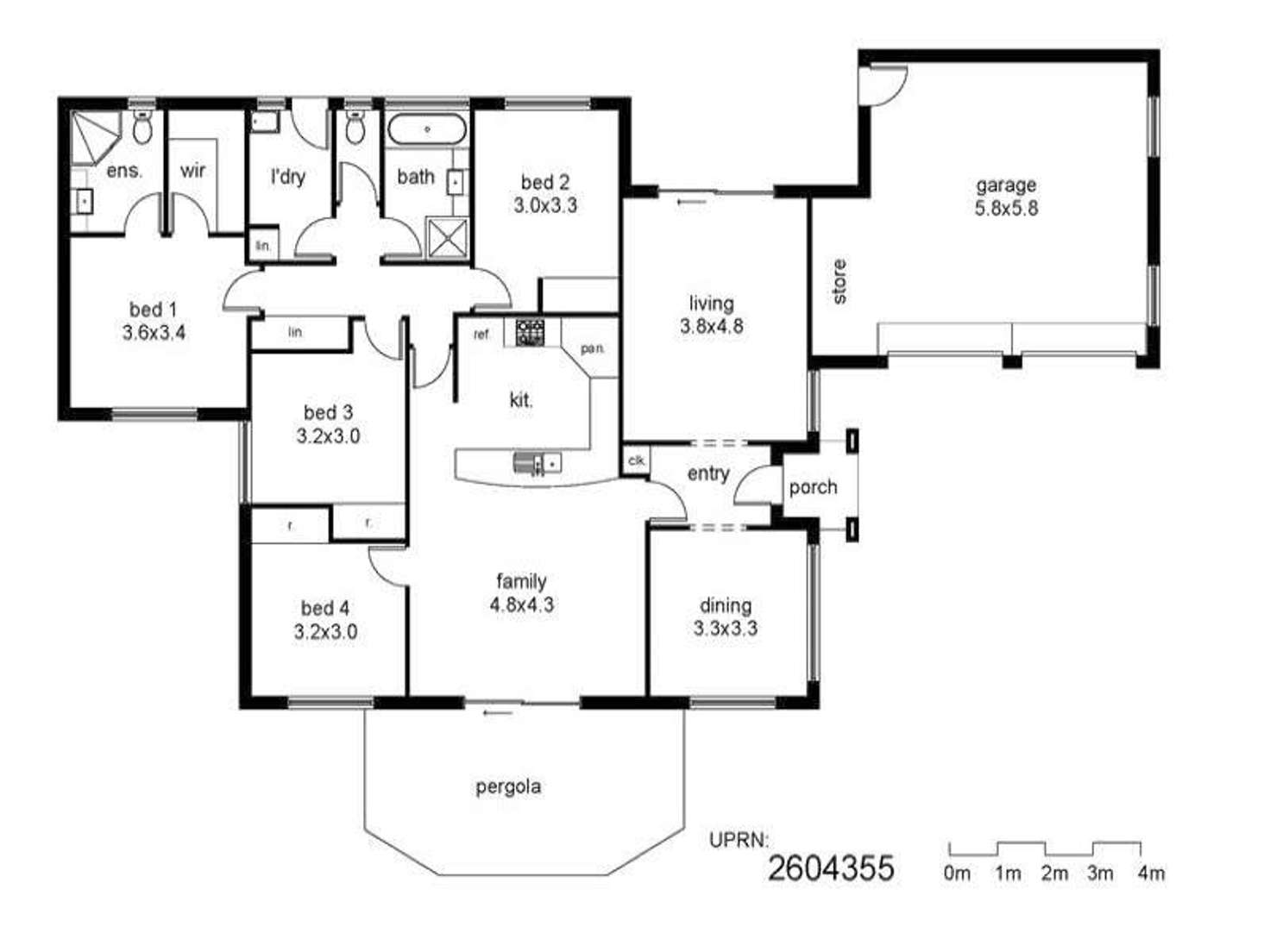 Floorplan of Homely house listing, 4 Dunn Court, Forest Lake QLD 4078