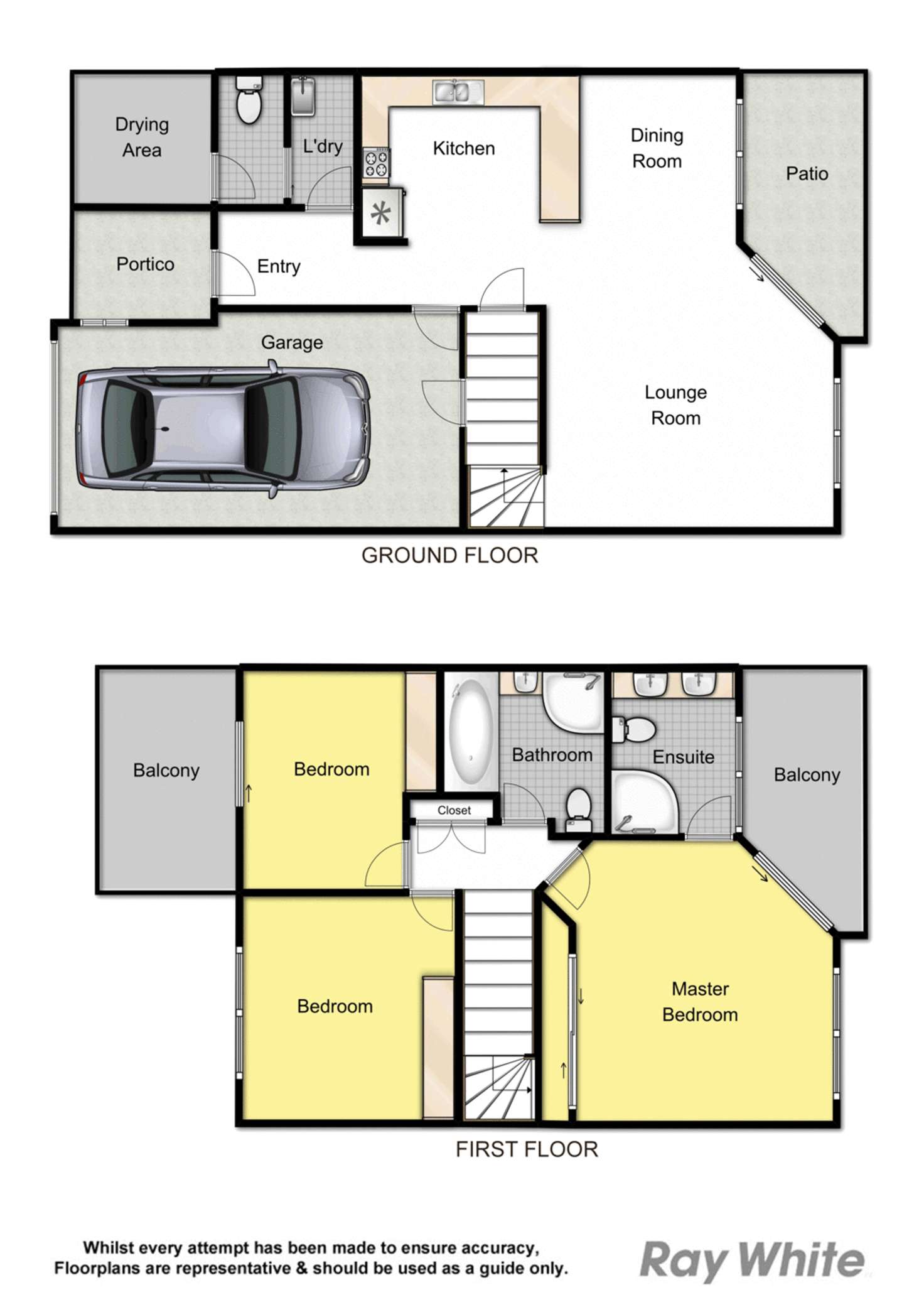 Floorplan of Homely townhouse listing, 3/55 Moran Street, Alderley QLD 4051