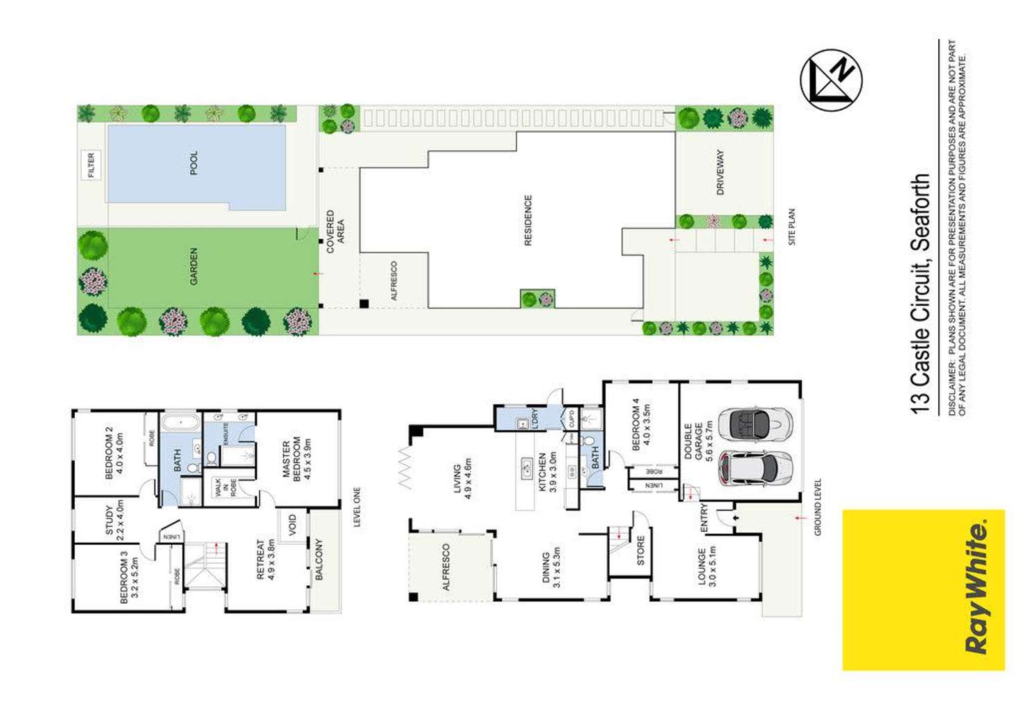 Floorplan of Homely house listing, 13 Castle Circuit, Seaforth NSW 2092