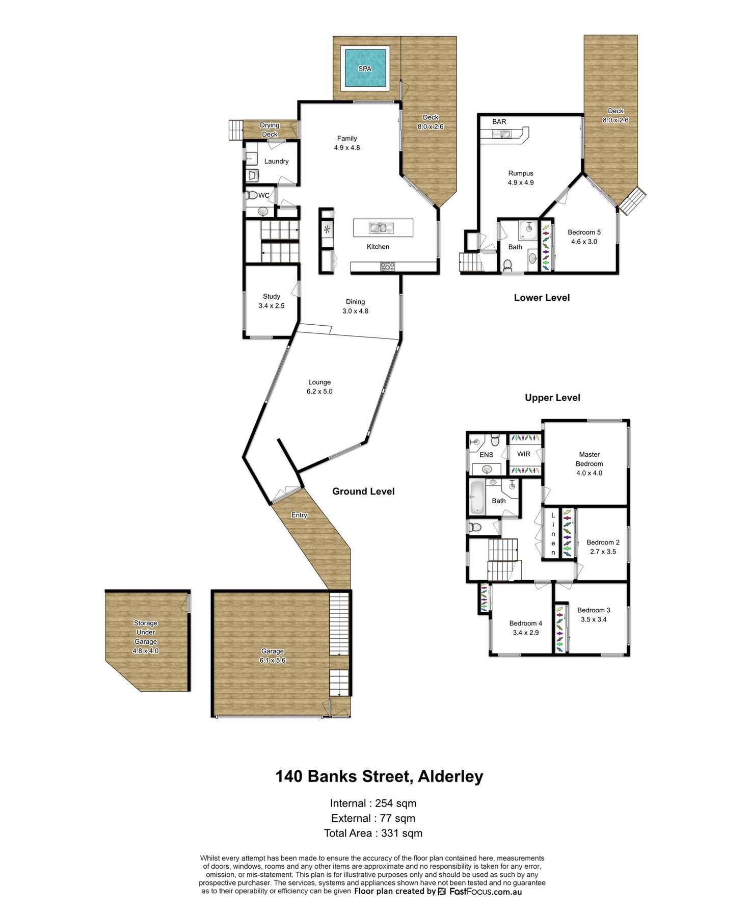 Floorplan of Homely house listing, 140 Banks Street, Alderley QLD 4051