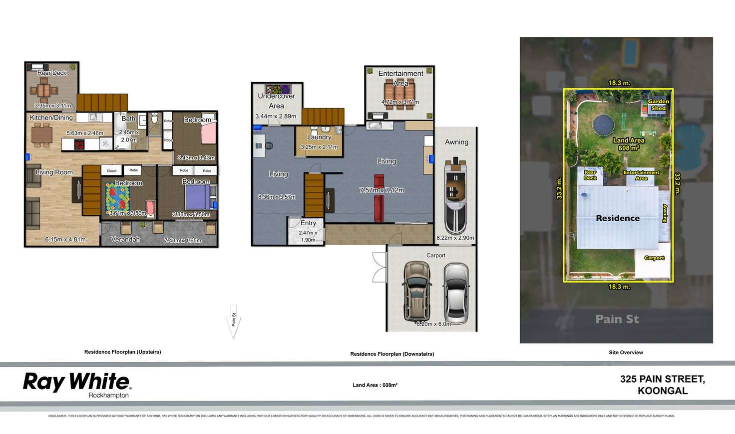 Floorplan of Homely house listing, 325 Pain Street, Koongal QLD 4701