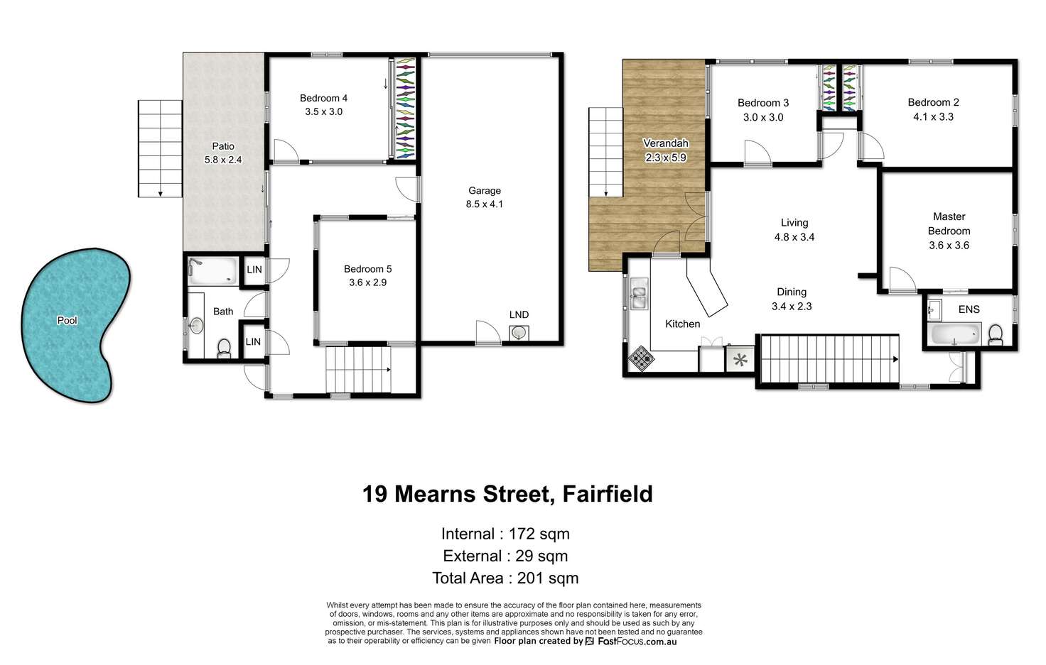 Floorplan of Homely house listing, 19 Mearns Street, Fairfield QLD 4103