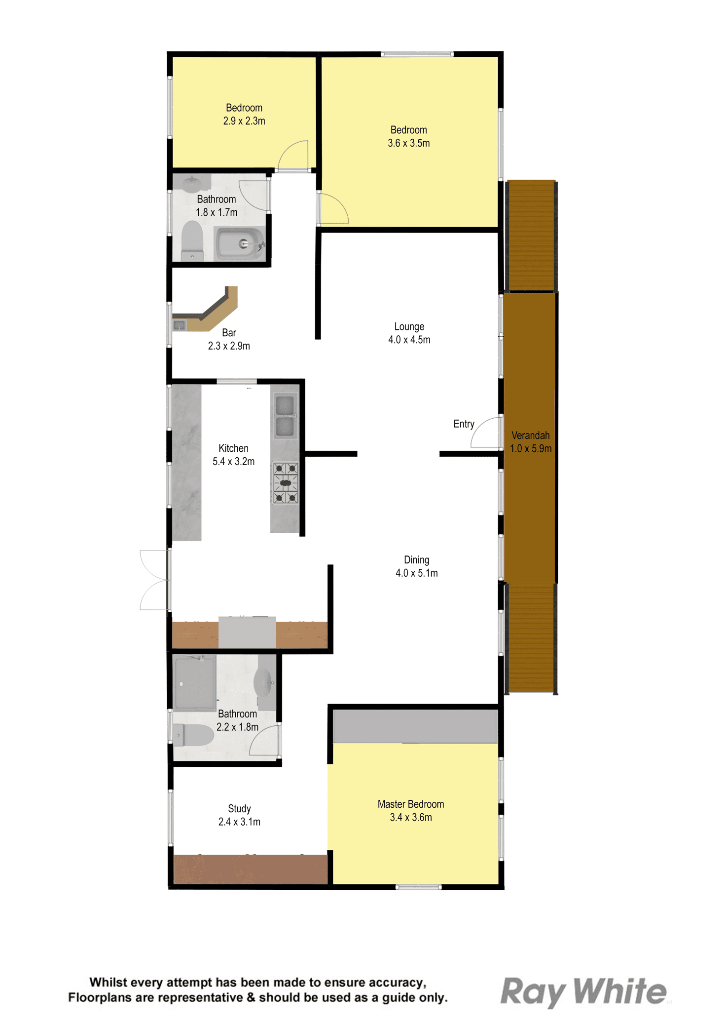 Floorplan of Homely house listing, 76 Alderson Street, Newmarket QLD 4051