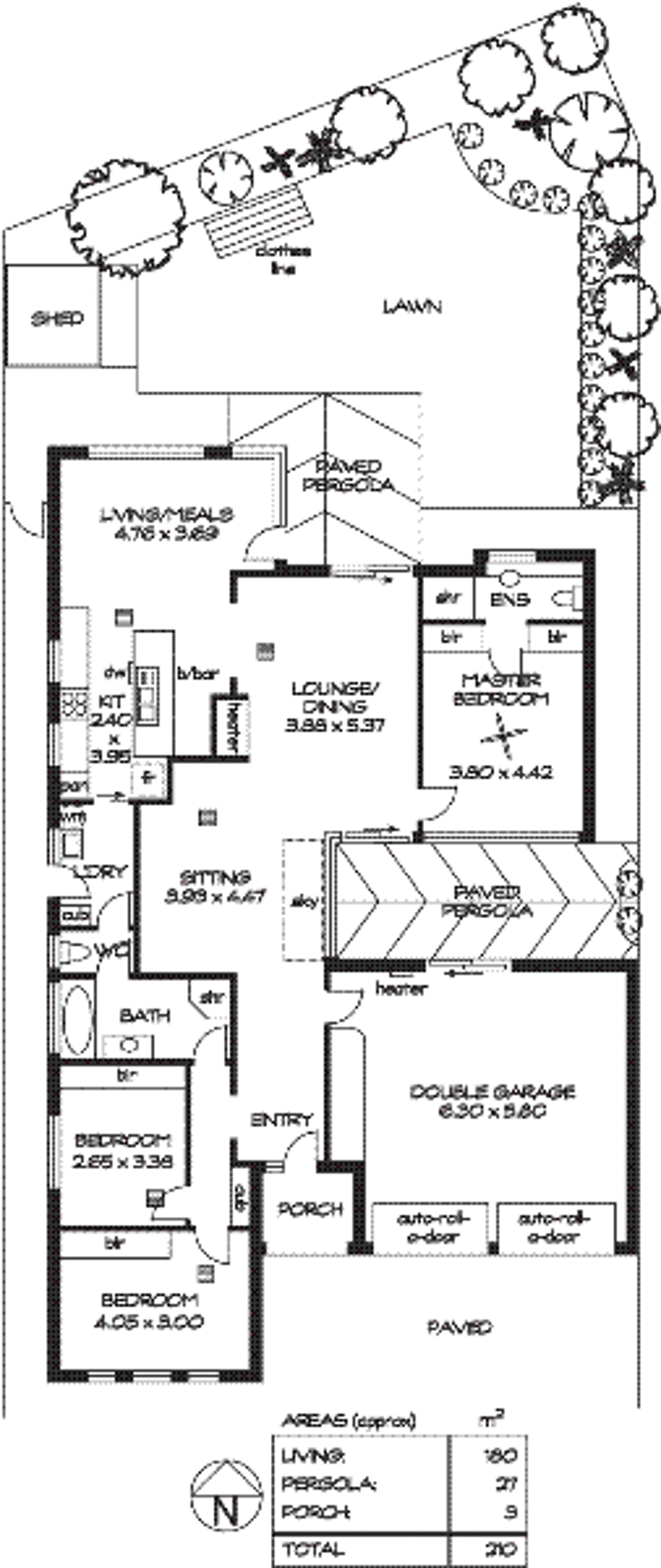 Floorplan of Homely house listing, 2 Carrondon Walk,, Brompton SA 5007