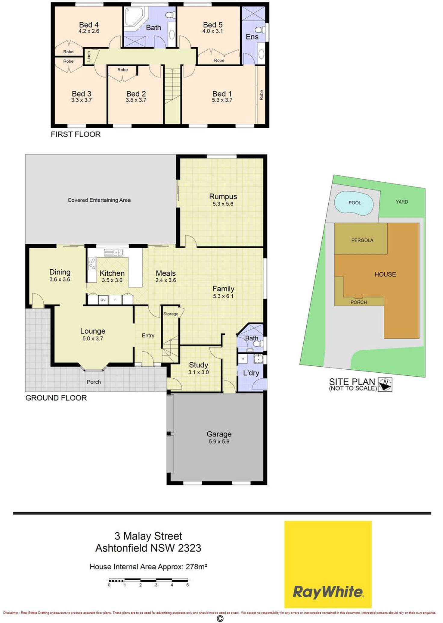 Floorplan of Homely house listing, 3 Malay Street, Ashtonfield NSW 2323