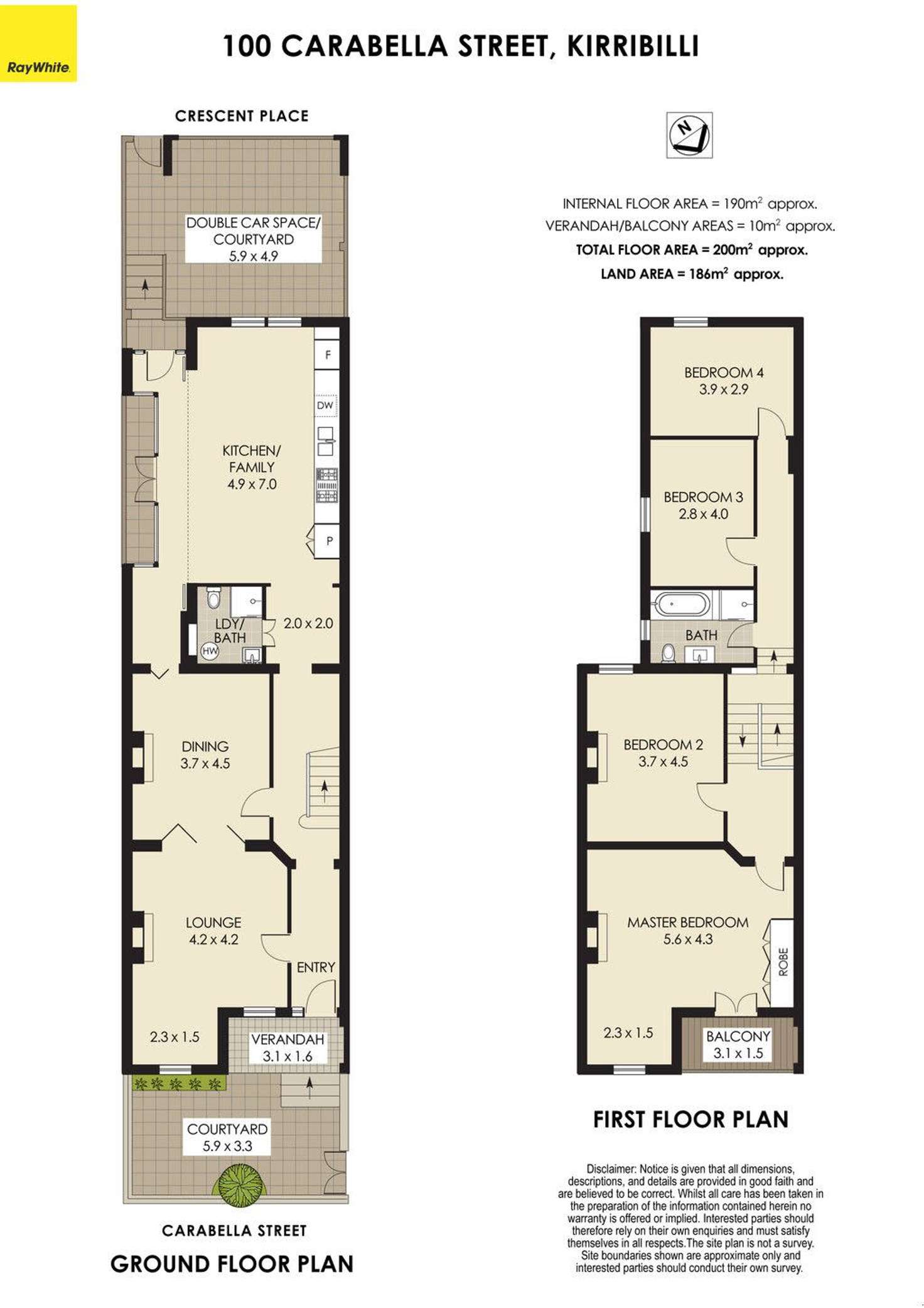 Floorplan of Homely house listing, 100 Carabella Street, Kirribilli NSW 2061