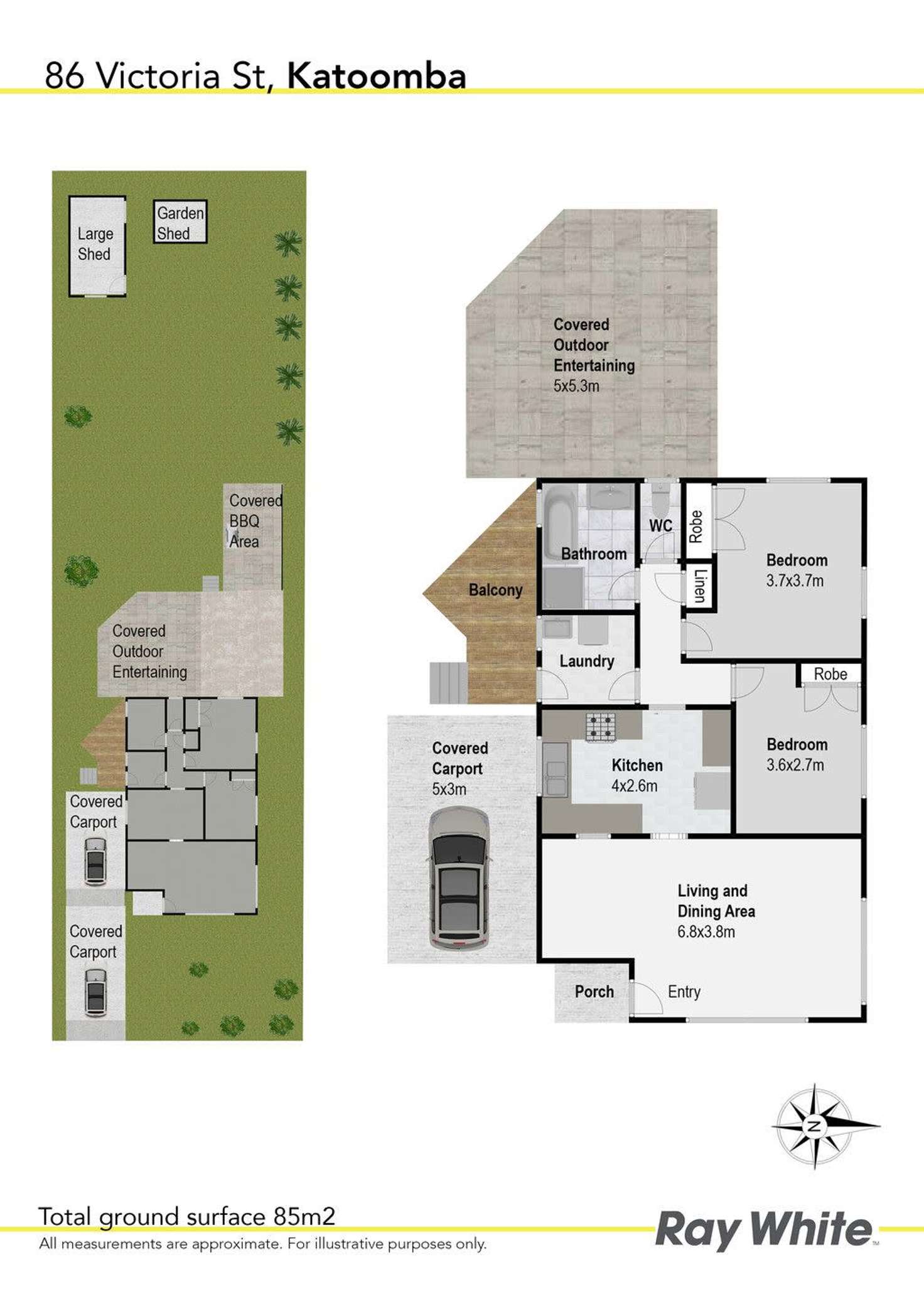 Floorplan of Homely house listing, 86 Victoria Street, Katoomba NSW 2780