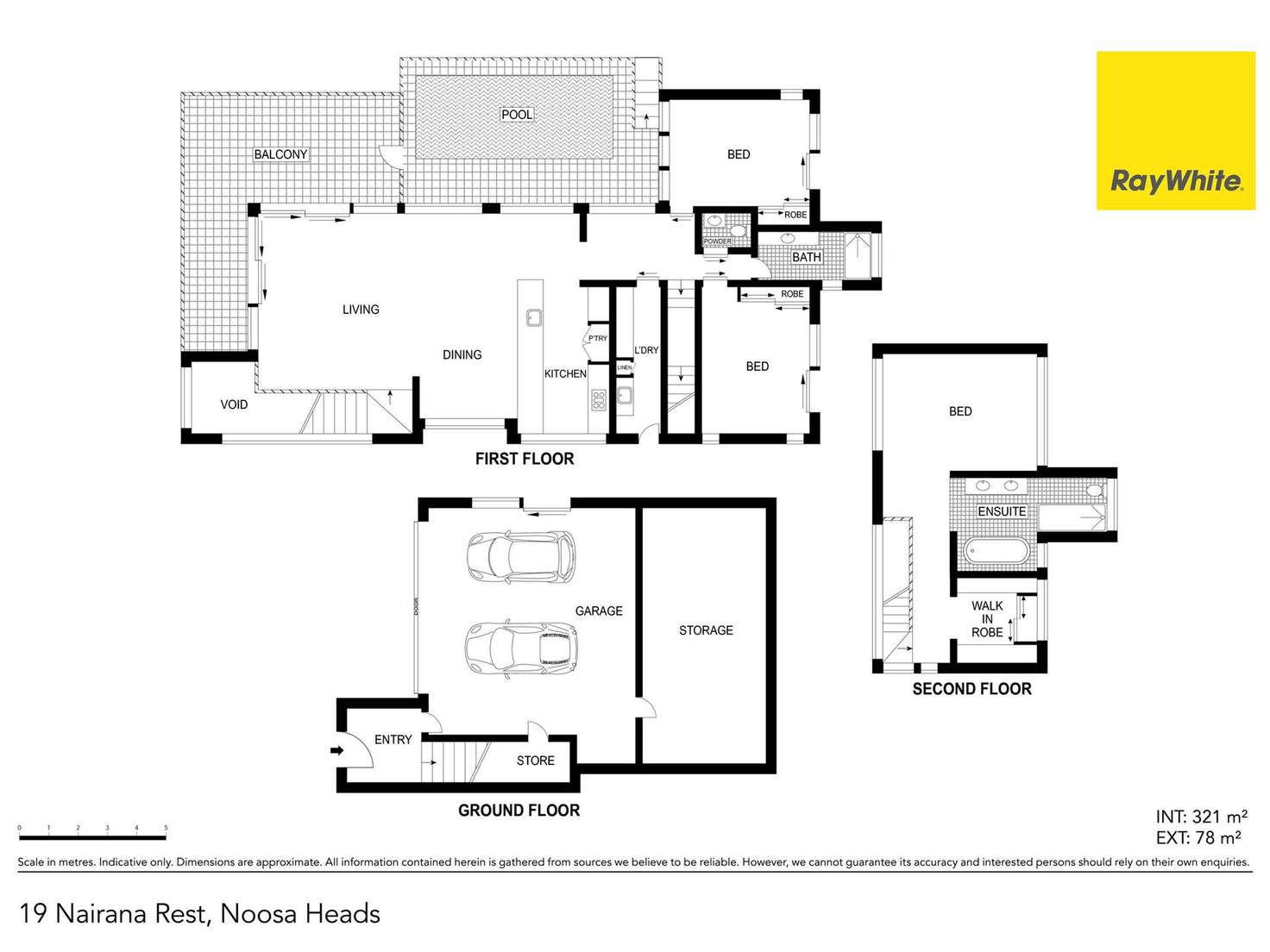 Floorplan of Homely house listing, 19 Nairana Rest, Noosa Heads QLD 4567