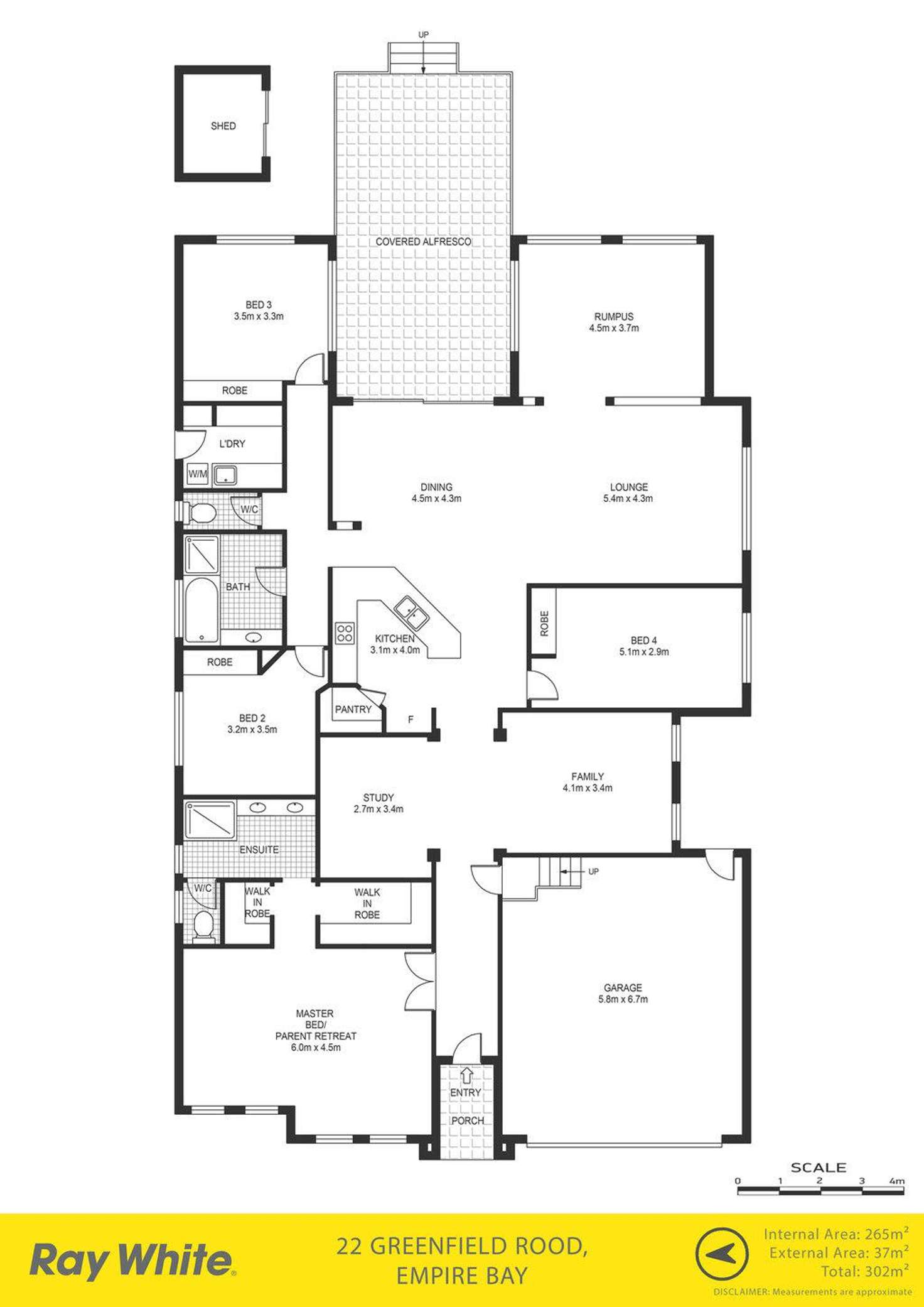 Floorplan of Homely house listing, 22 Greenfield Road, Empire Bay NSW 2257