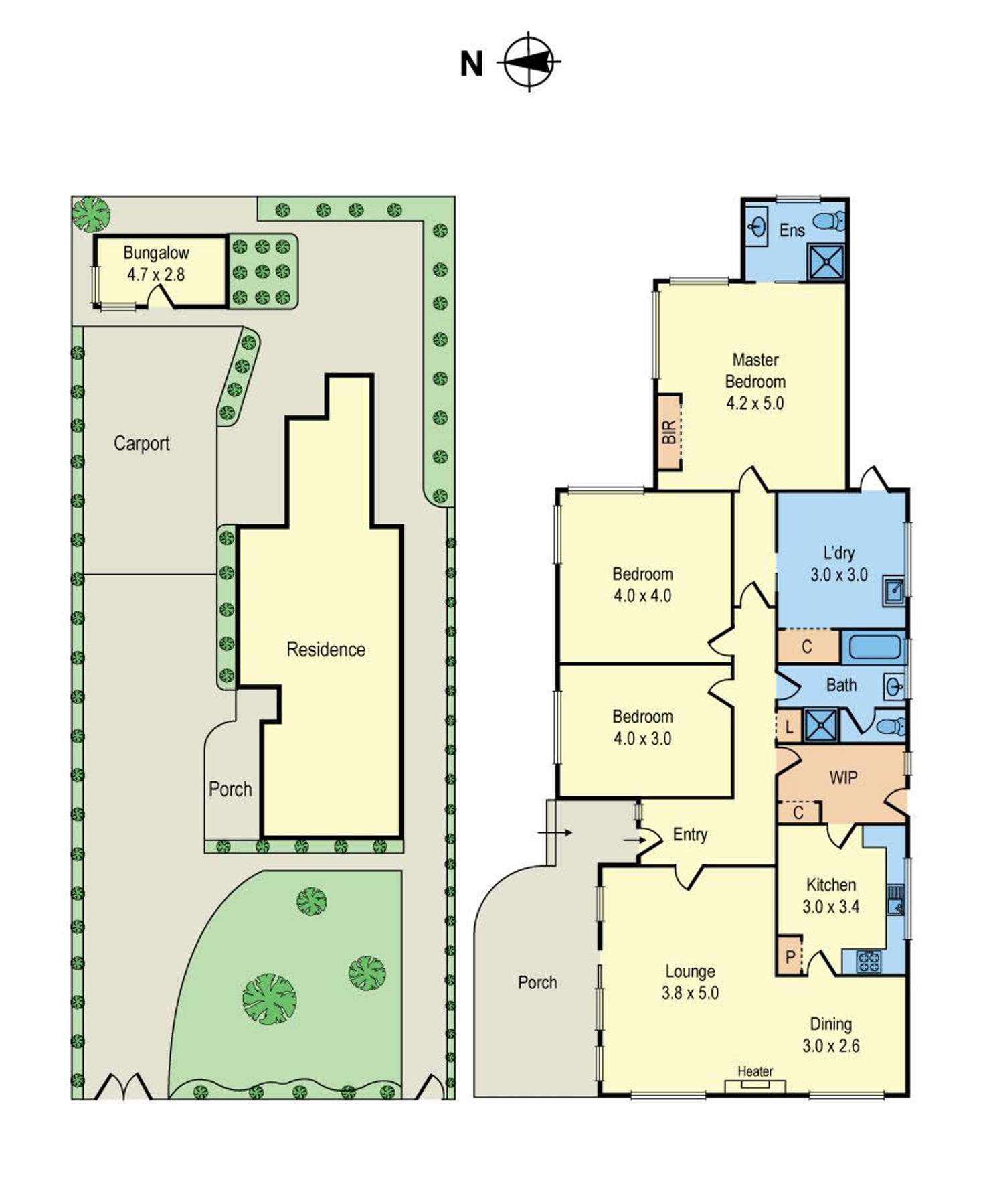 Floorplan of Homely house listing, 20 Fiddes Street, Moorabbin VIC 3189
