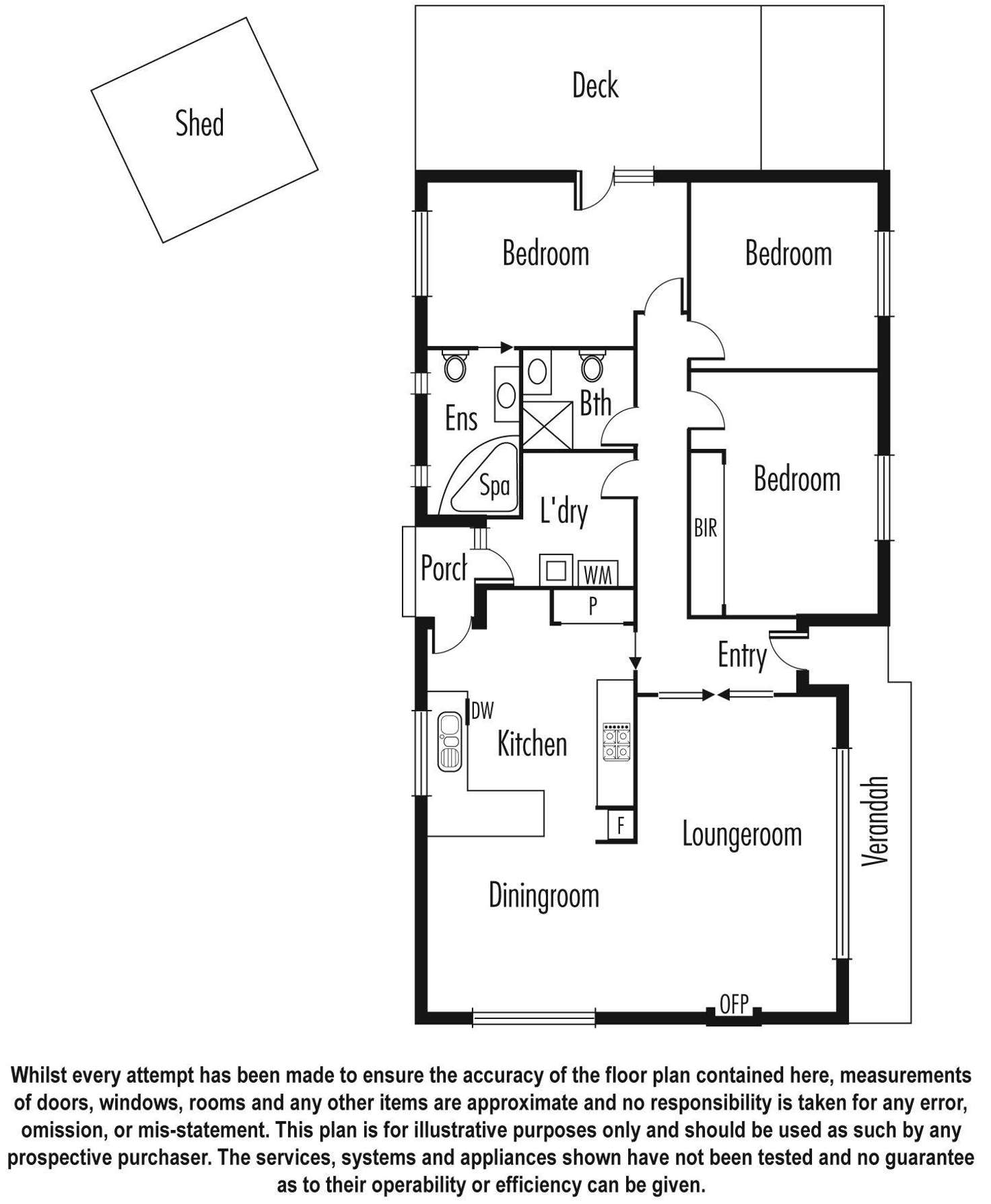 Floorplan of Homely house listing, 2a Attenborough Road, Aspendale VIC 3195