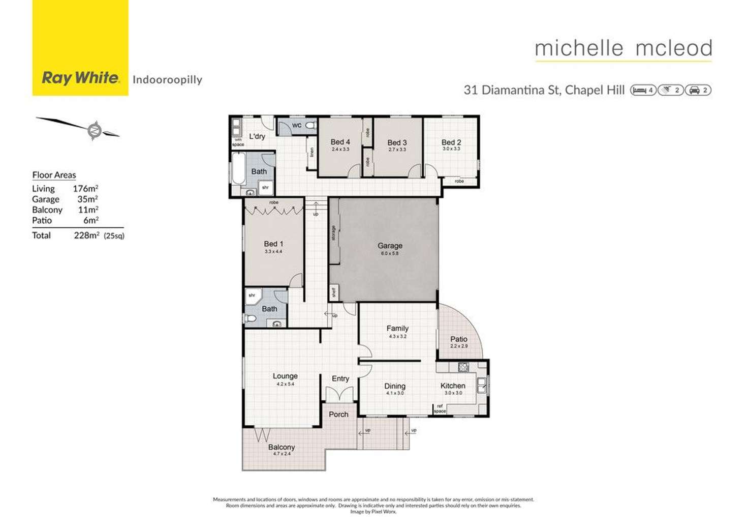 Floorplan of Homely house listing, 31 Diamantina Street, Chapel Hill QLD 4069