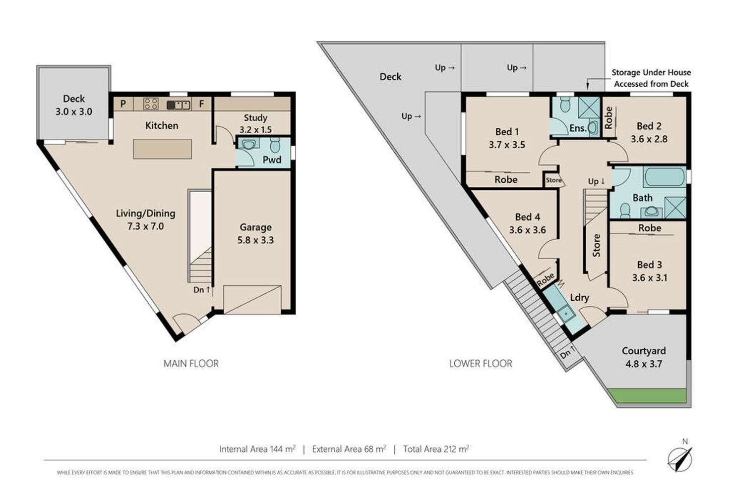 Floorplan of Homely house listing, 49 Earl Street, Petrie Terrace QLD 4000