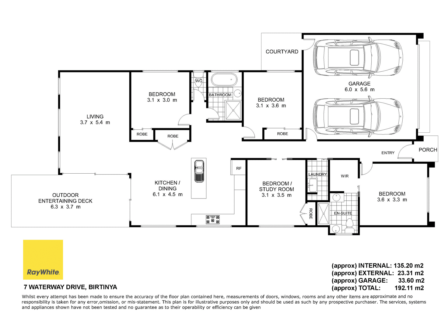 Floorplan of Homely house listing, 7 Waterway Drive, Birtinya QLD 4575