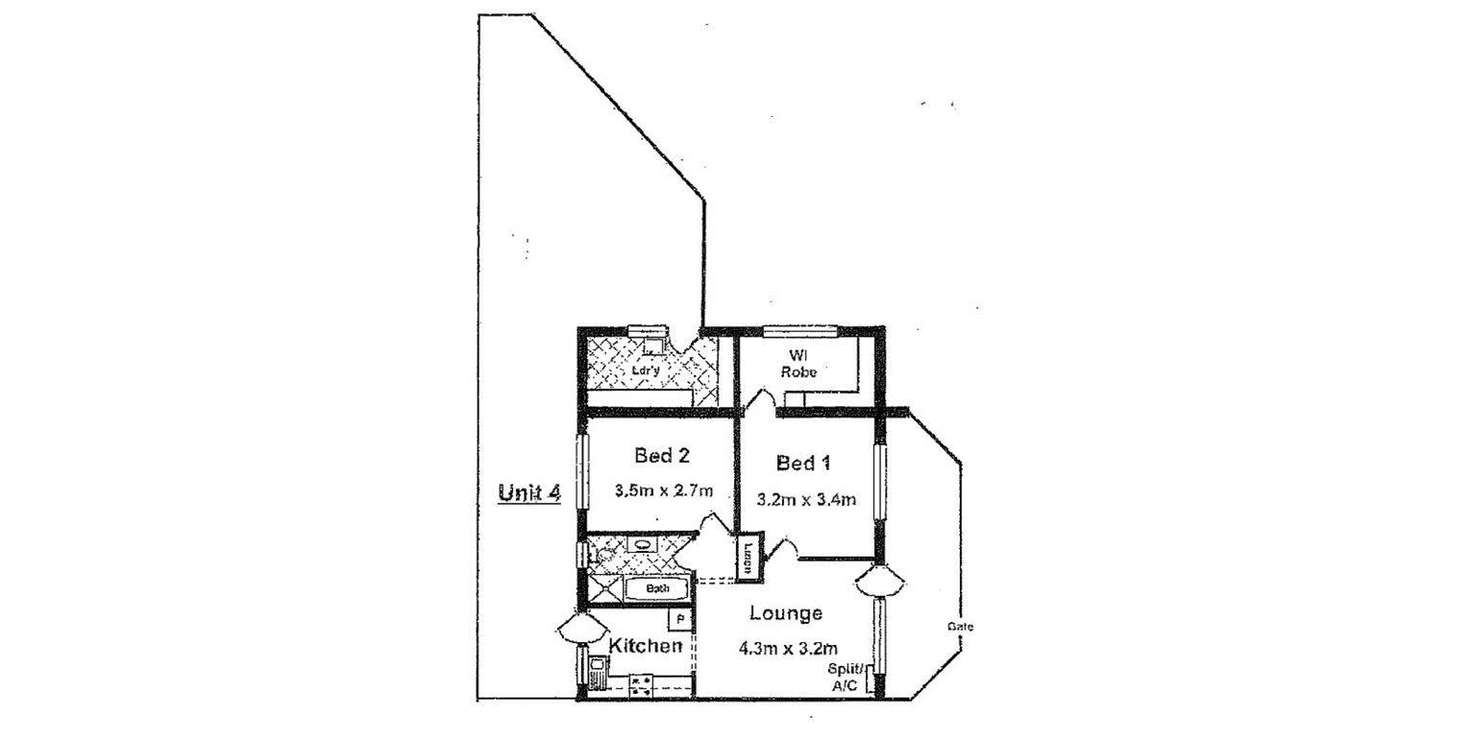 Floorplan of Homely house listing, 4/10A Railway Terrace, Edwardstown SA 5039