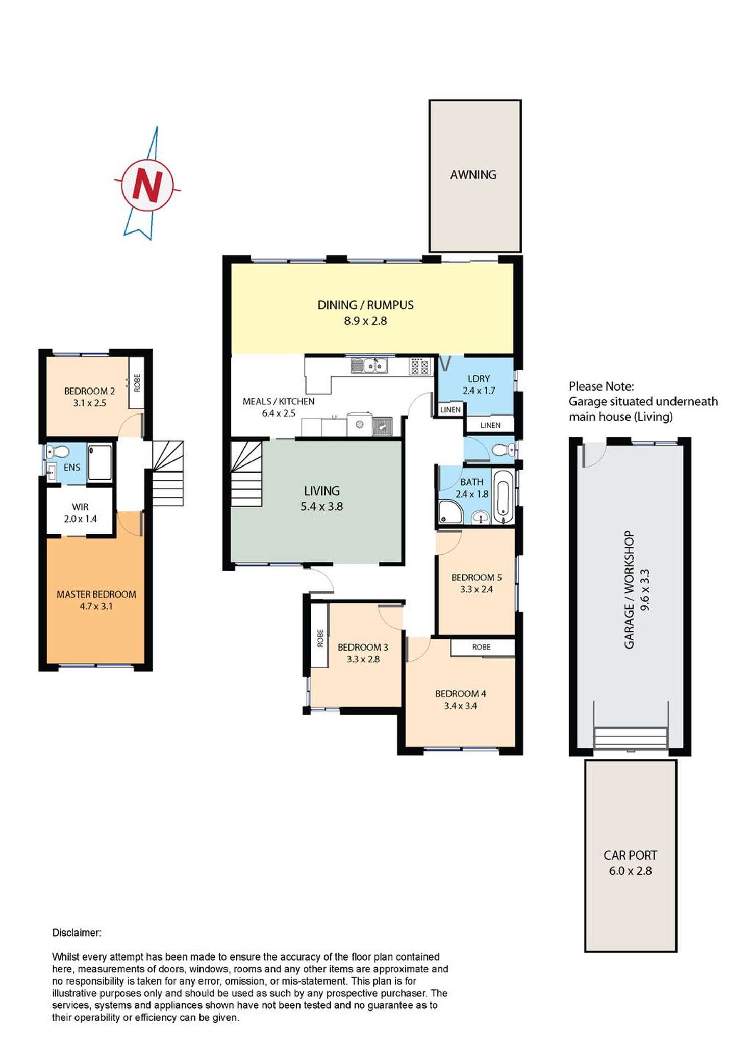 Floorplan of Homely house listing, 4 Canton Street, Kings Park NSW 2148