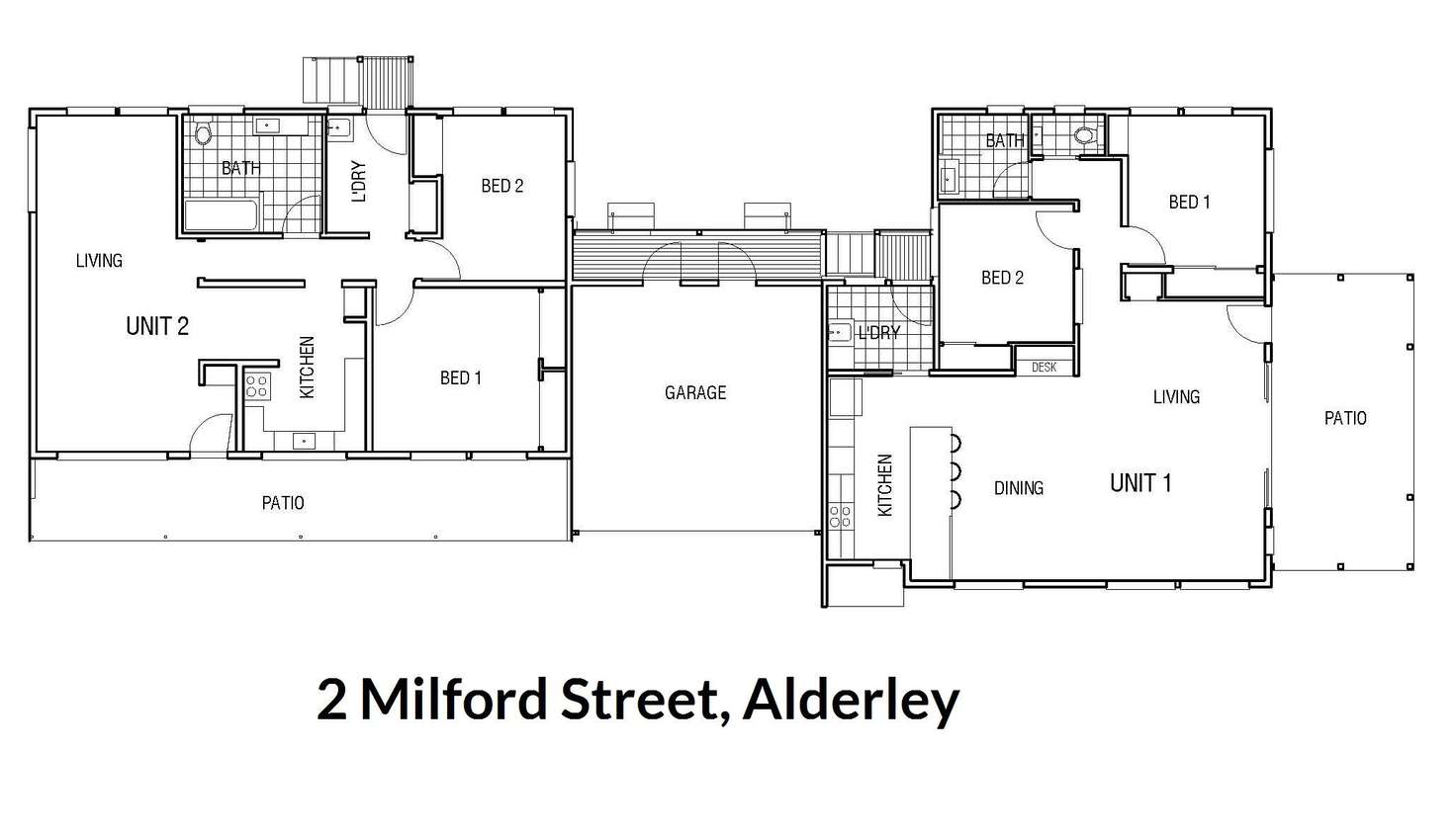 Floorplan of Homely house listing, 2 Milford Street, Alderley QLD 4051