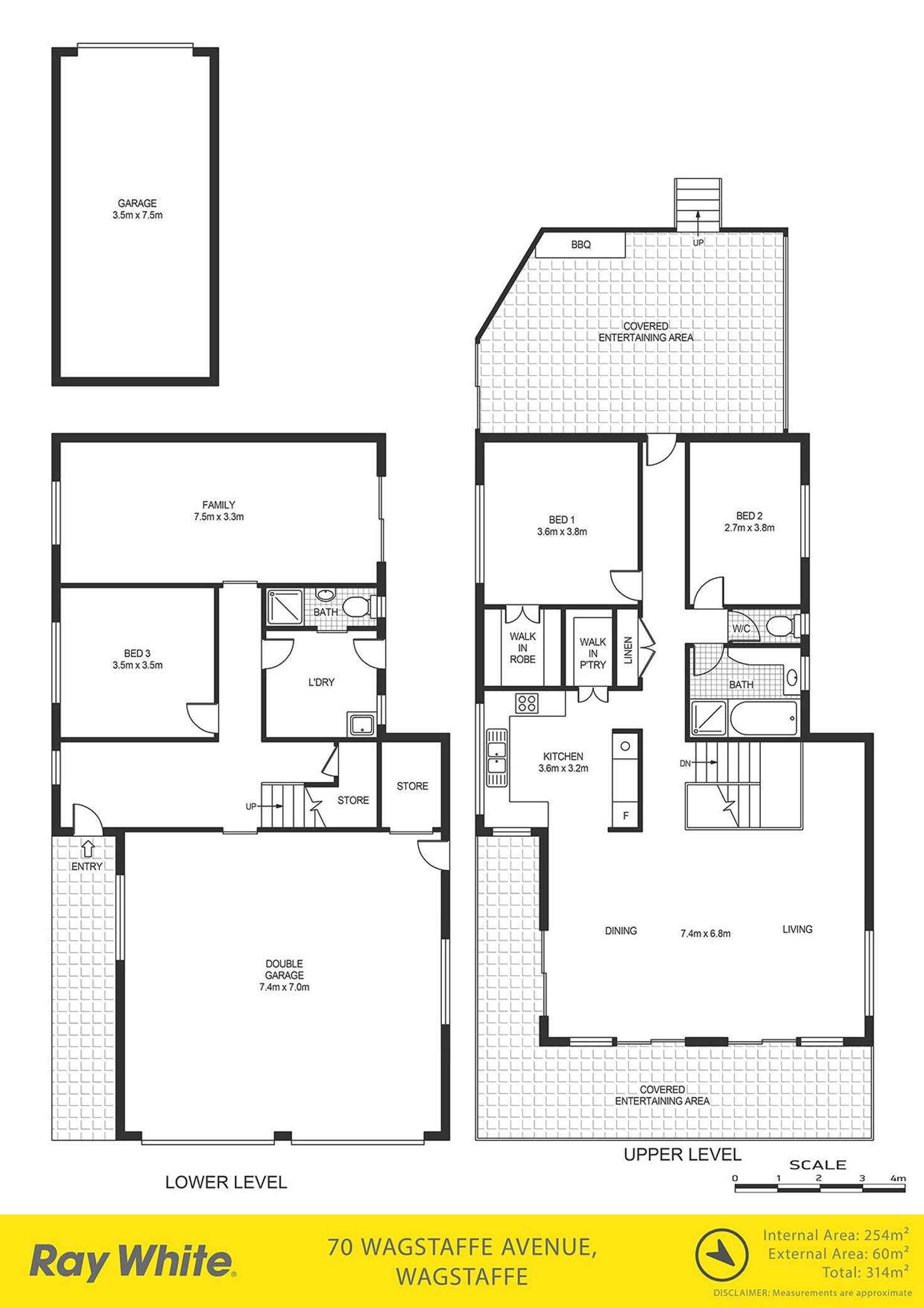 Floorplan of Homely house listing, 70 Wagstaffe Avenue, Wagstaffe NSW 2257