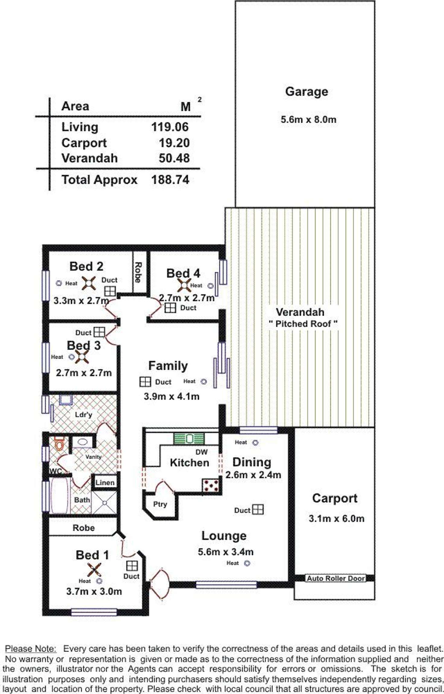 Floorplan of Homely house listing, 19 Oxford Terrace, Blakeview SA 5114