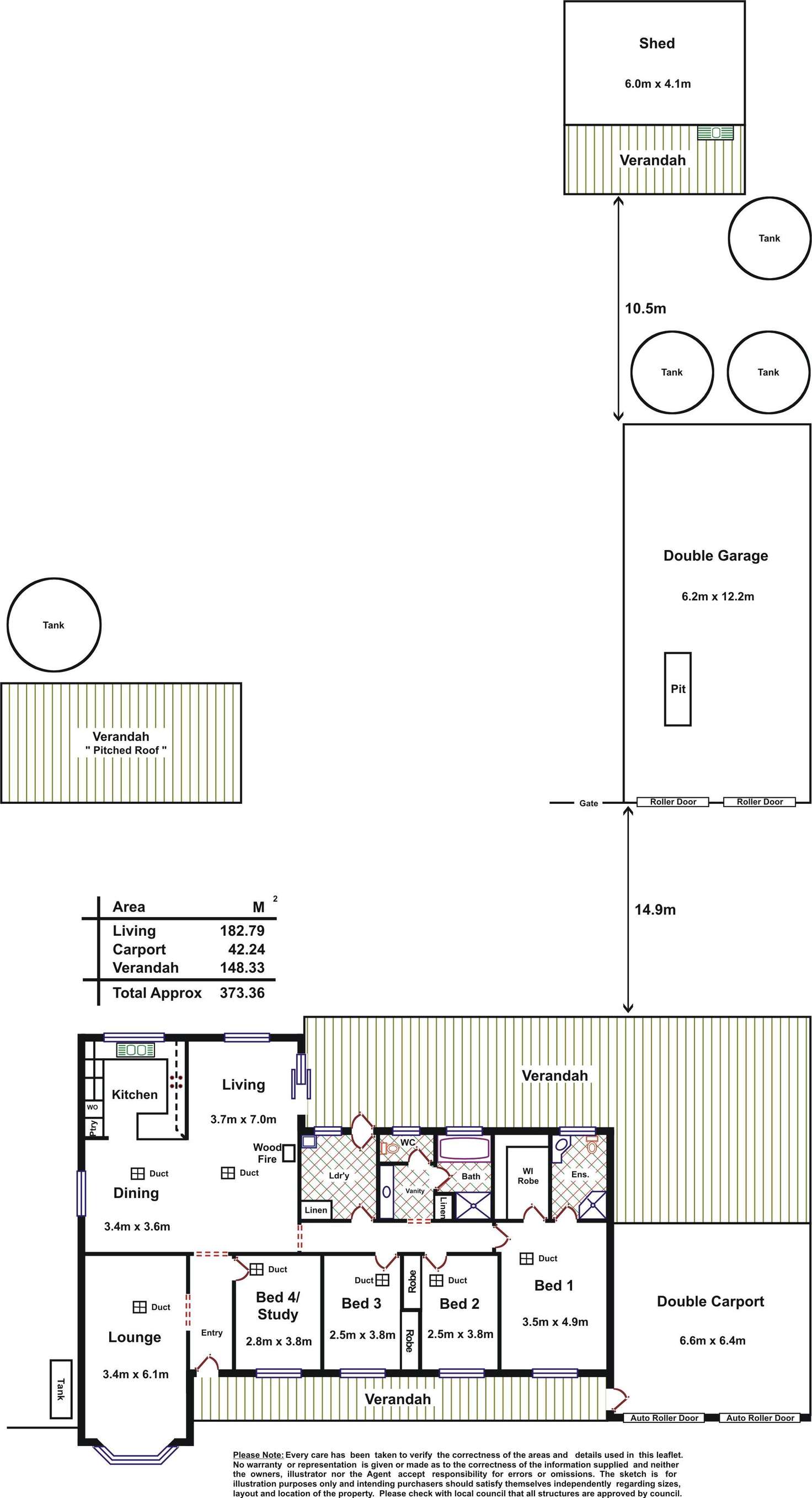 Floorplan of Homely house listing, 7 Edmonds Road, Angle Vale SA 5117