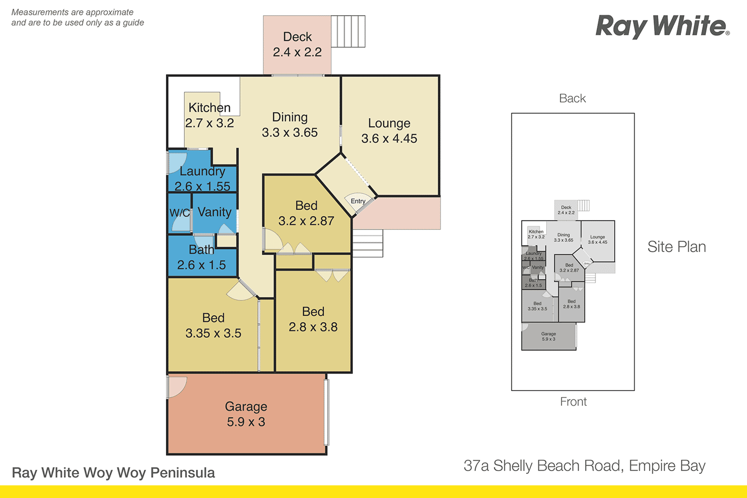 Floorplan of Homely house listing, 37A Shelley Beach Road, Empire Bay NSW 2257