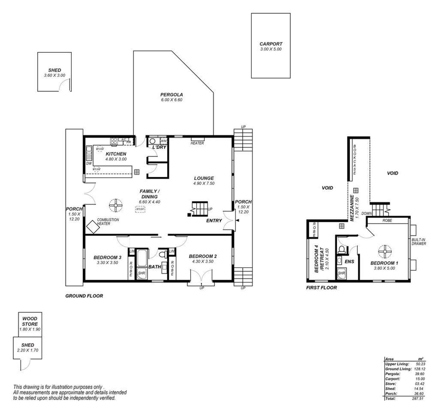 Floorplan of Homely house listing, 5 Bangalla Road, Seaview Downs SA 5049