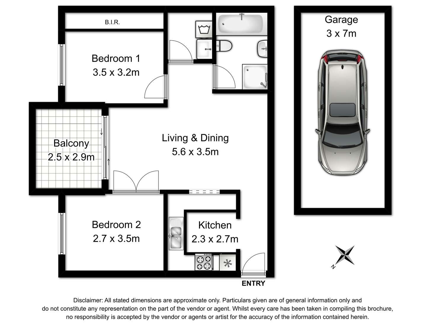 Floorplan of Homely unit listing, 6/10 Betts Avenue, Blakehurst NSW 2221