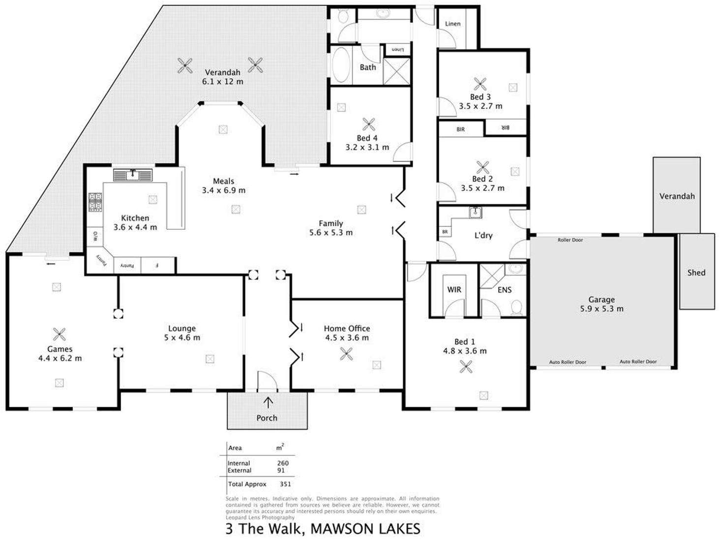 Floorplan of Homely house listing, 3 The Walk, Mawson Lakes SA 5095
