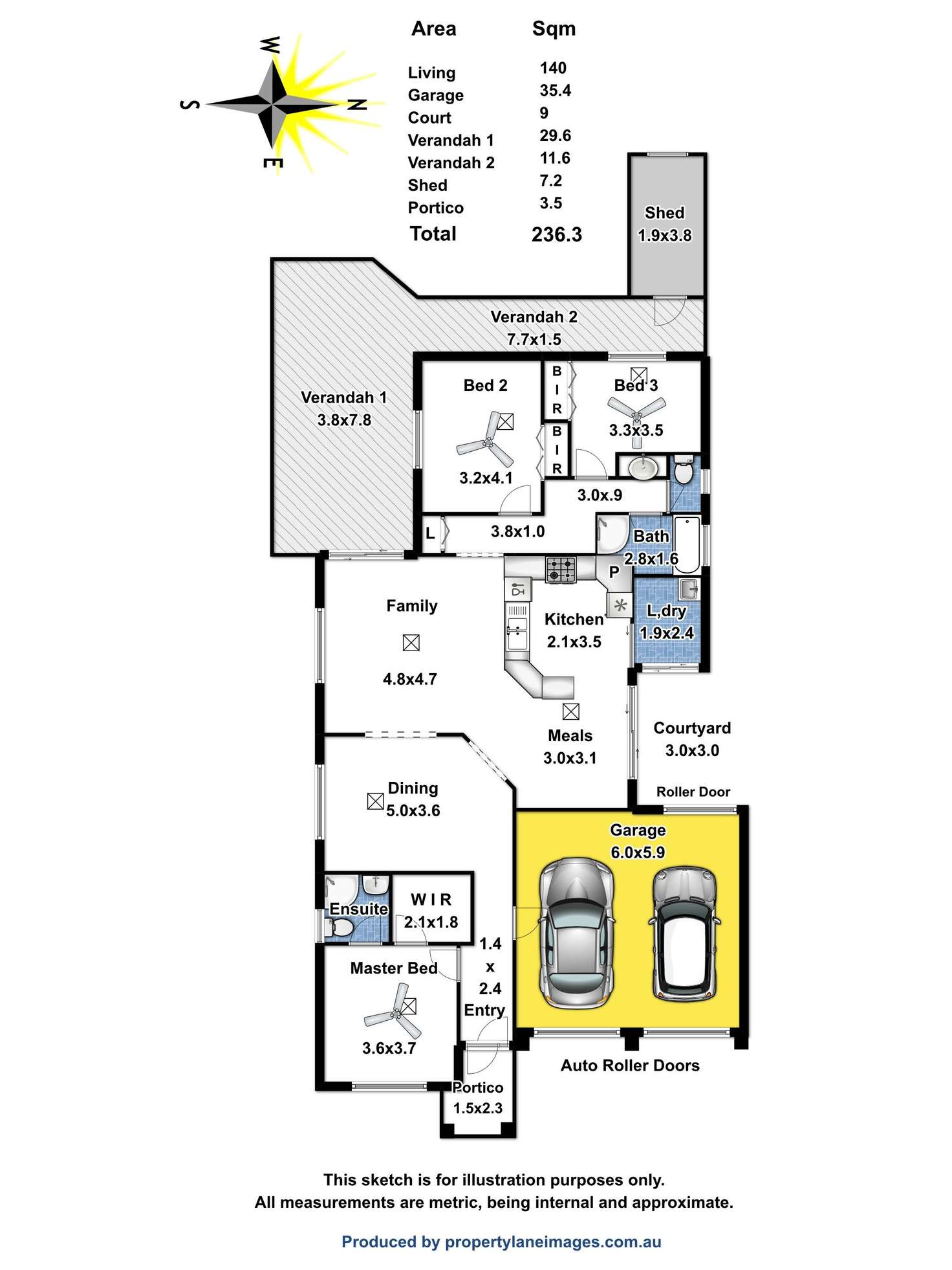 Floorplan of Homely house listing, 17 Heron Walk, Mawson Lakes SA 5095
