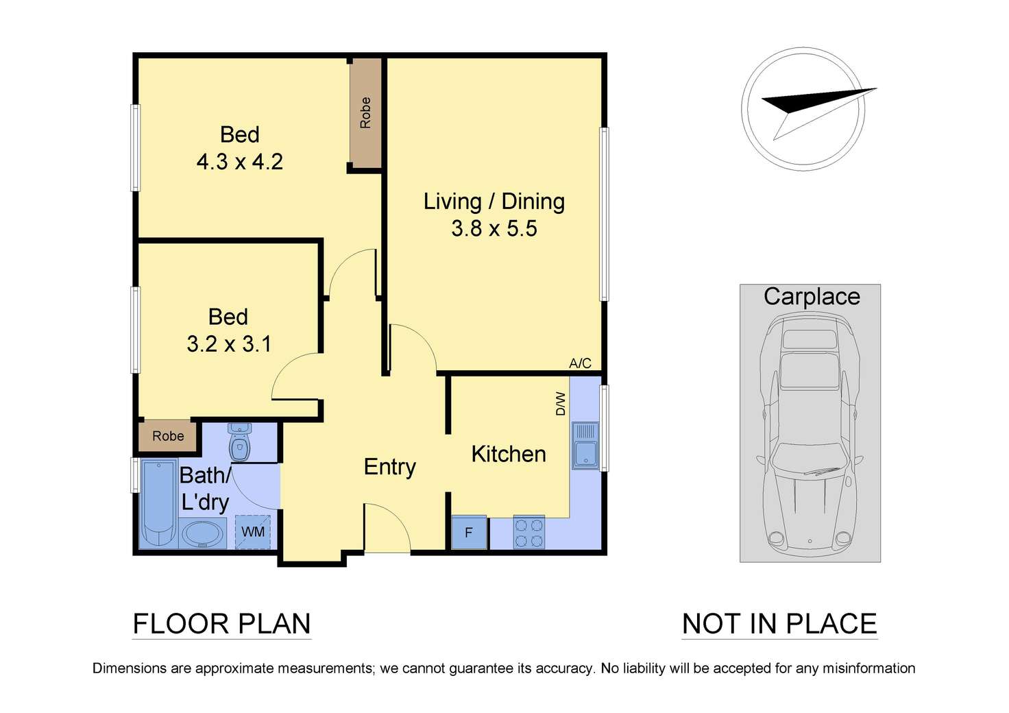 Floorplan of Homely apartment listing, 3/168 Power Street, Hawthorn VIC 3122