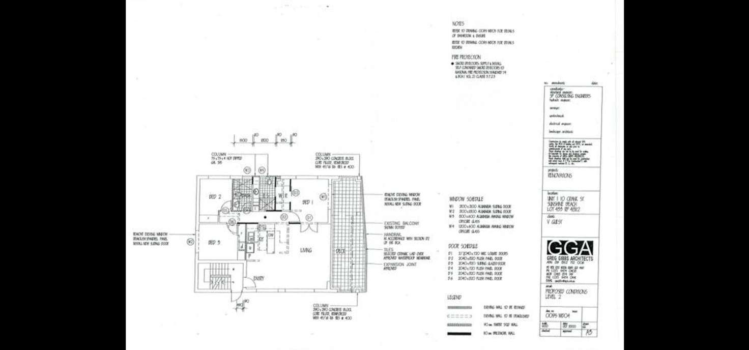 Floorplan of Homely unit listing, 1/10 Crank Street, Sunshine Beach QLD 4567
