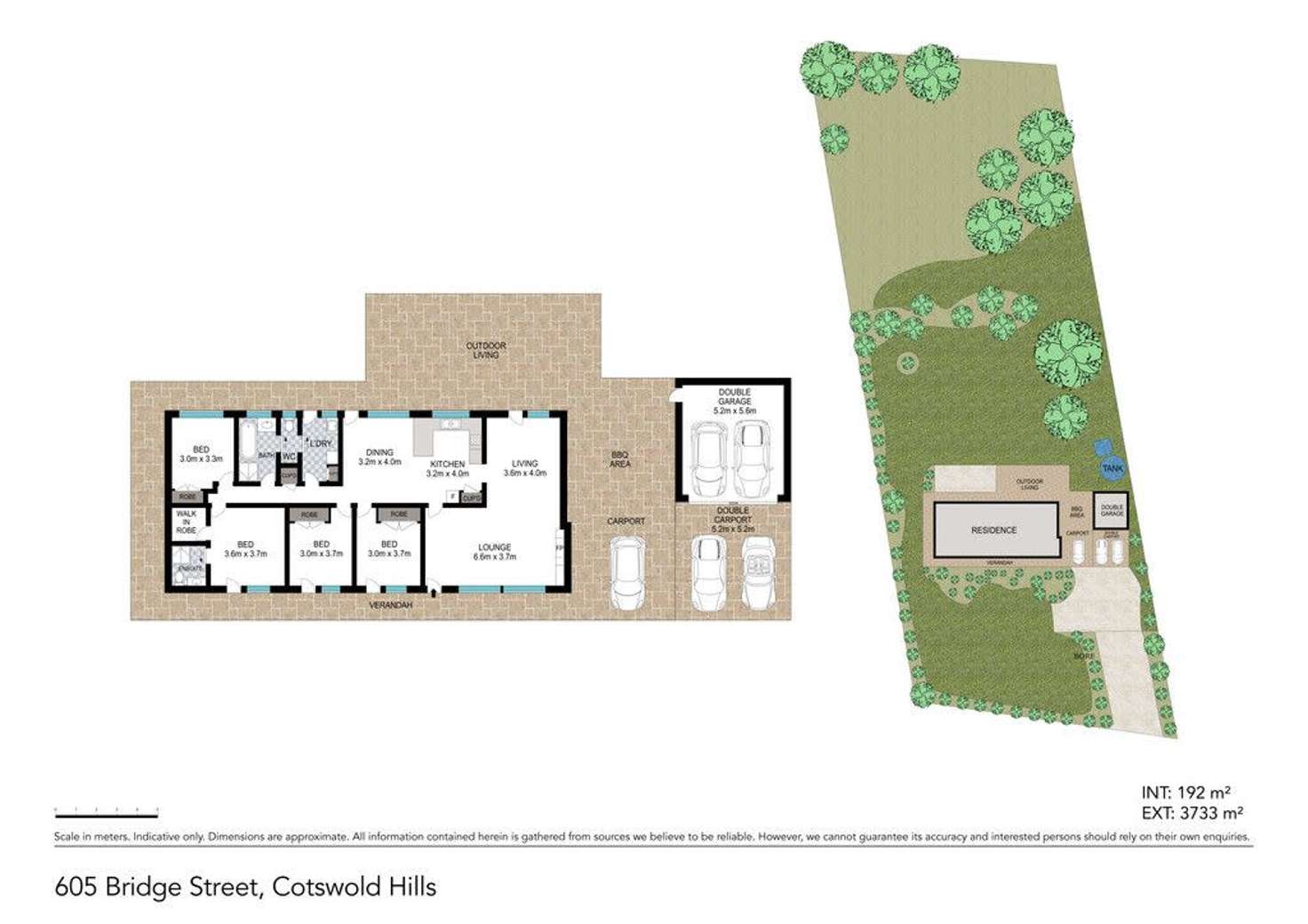 Floorplan of Homely acreageSemiRural listing, 605 Bridge Street, Cotswold Hills QLD 4350