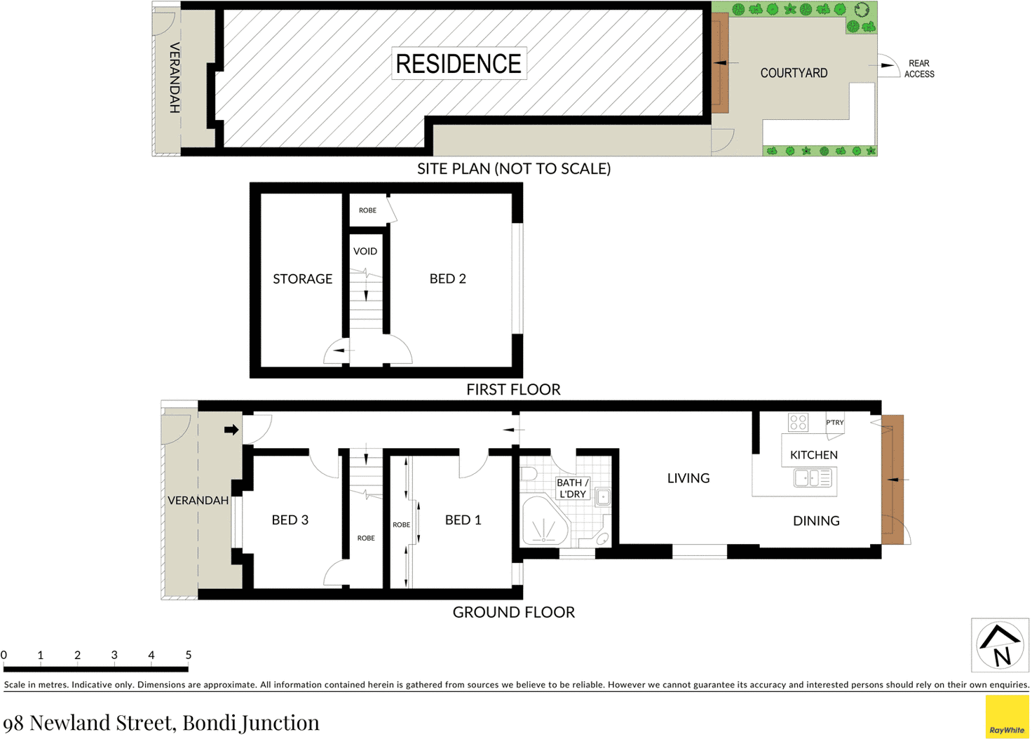 Floorplan of Homely house listing, 98 Newland Street, Bondi Junction NSW 2022