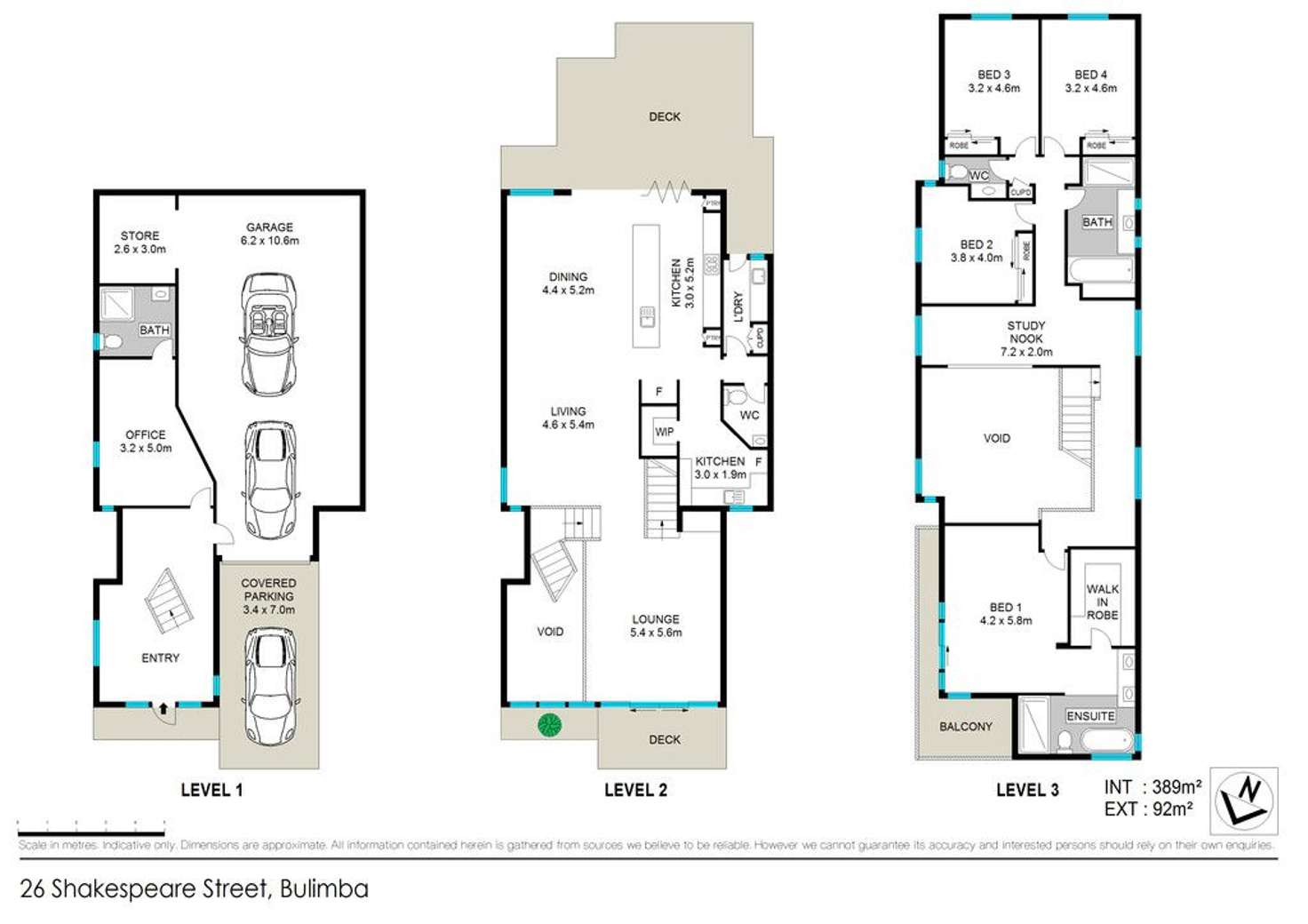 Floorplan of Homely house listing, 26 Shakespeare Street, Bulimba QLD 4171