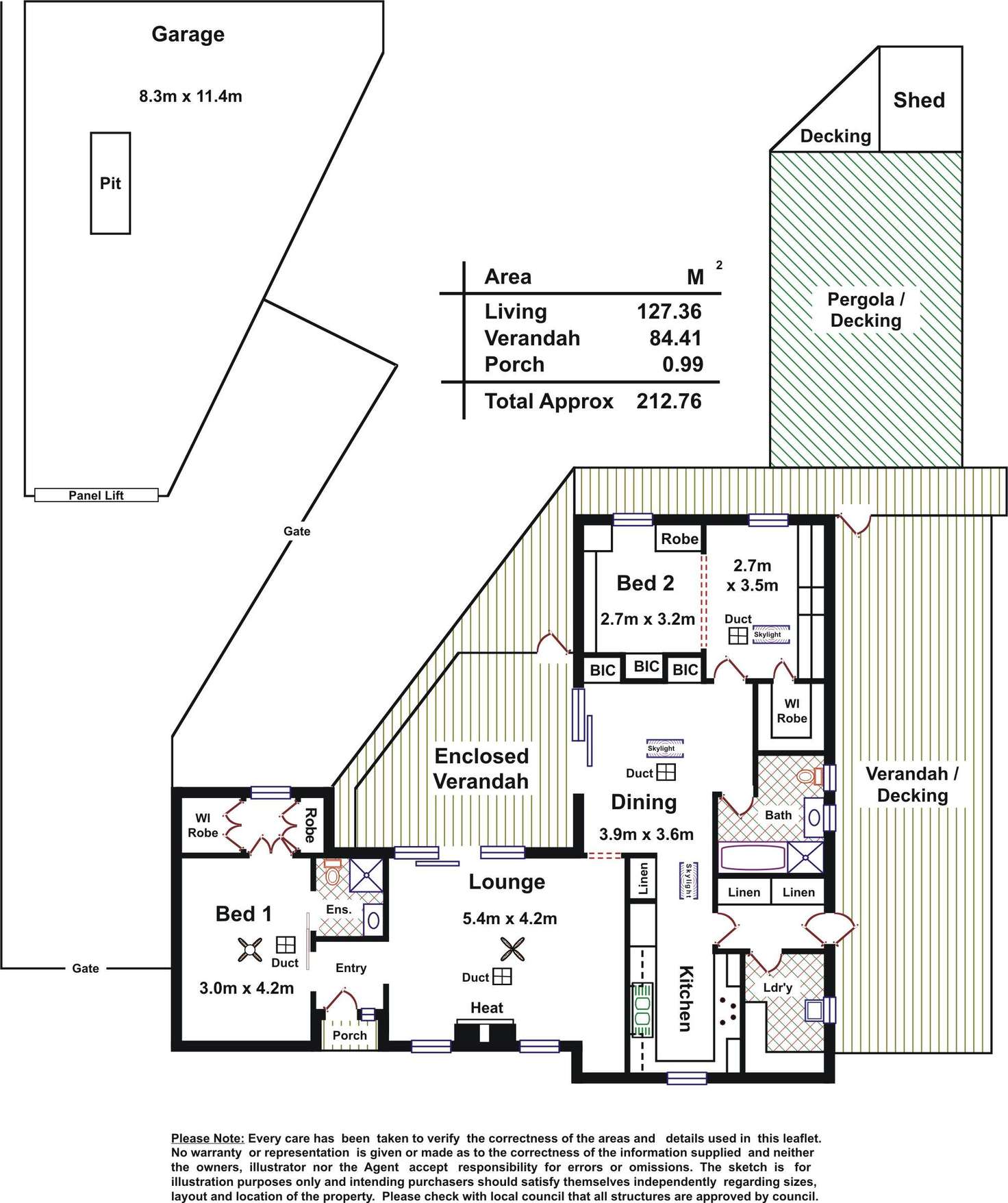 Floorplan of Homely house listing, 5 Talia Court, Smithfield SA 5114