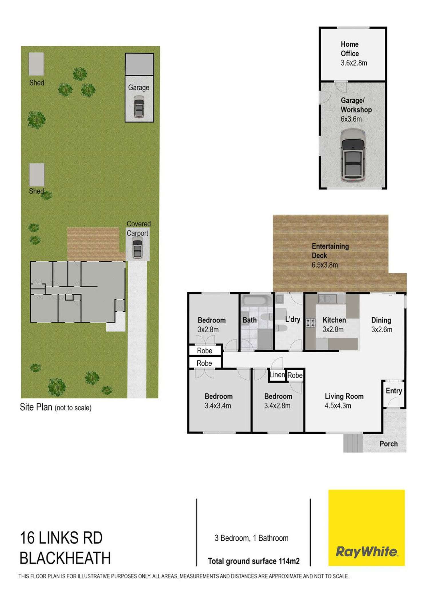 Floorplan of Homely house listing, 16 Links Road, Blackheath NSW 2785
