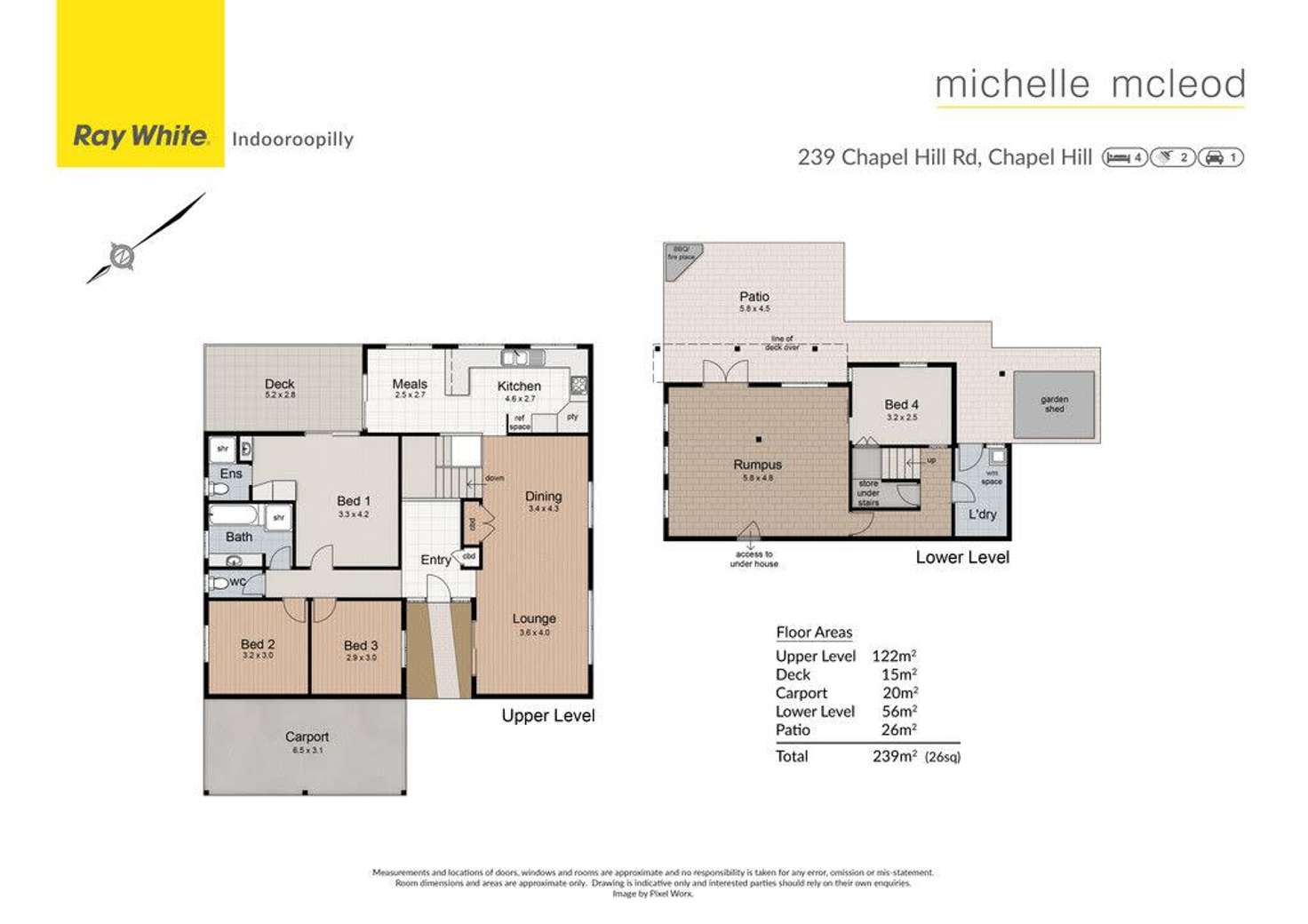 Floorplan of Homely house listing, 239 Chapel Hill Road, Chapel Hill QLD 4069