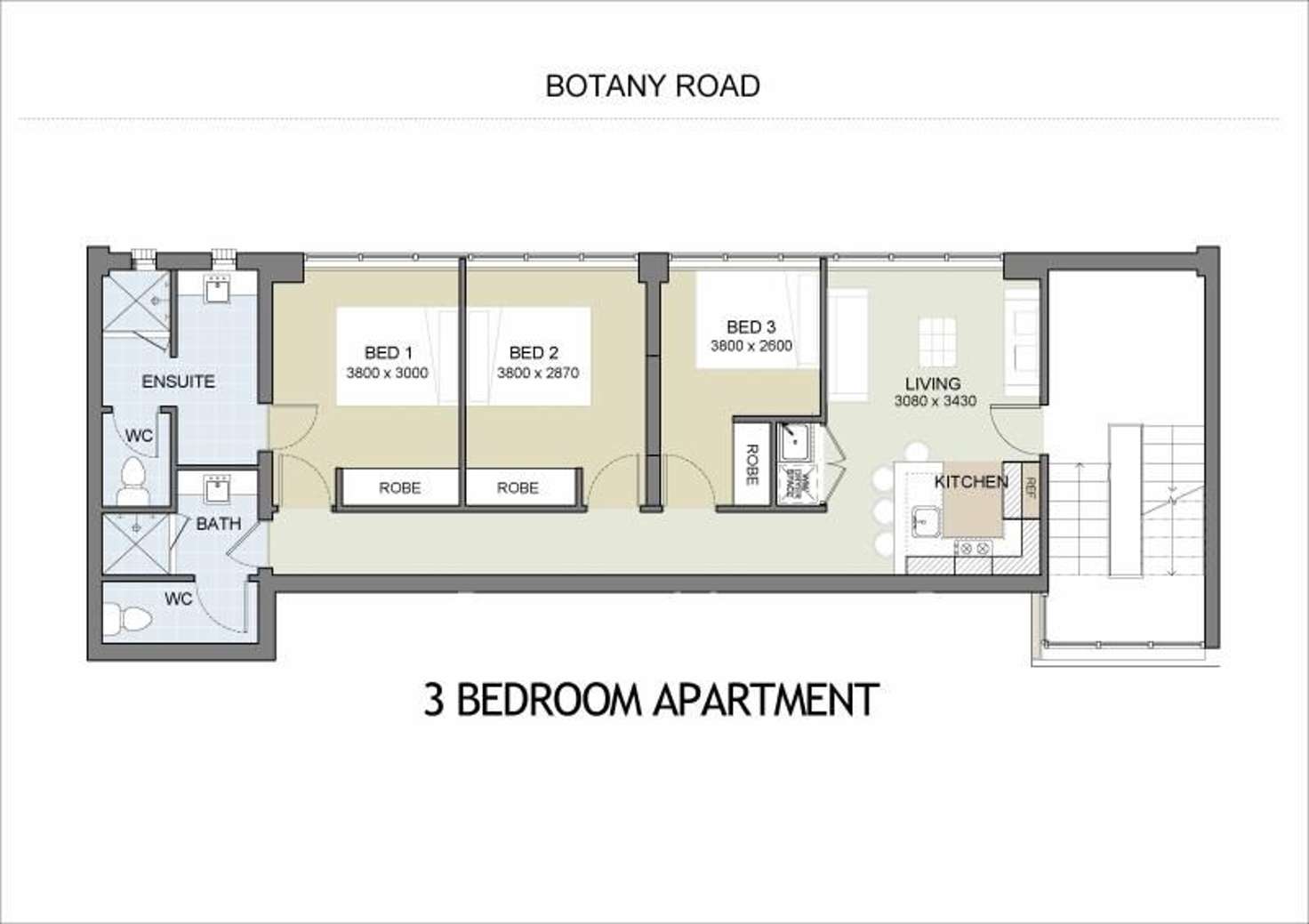 Floorplan of Homely apartment listing, 25/1265 Botany Road, Mascot NSW 2020