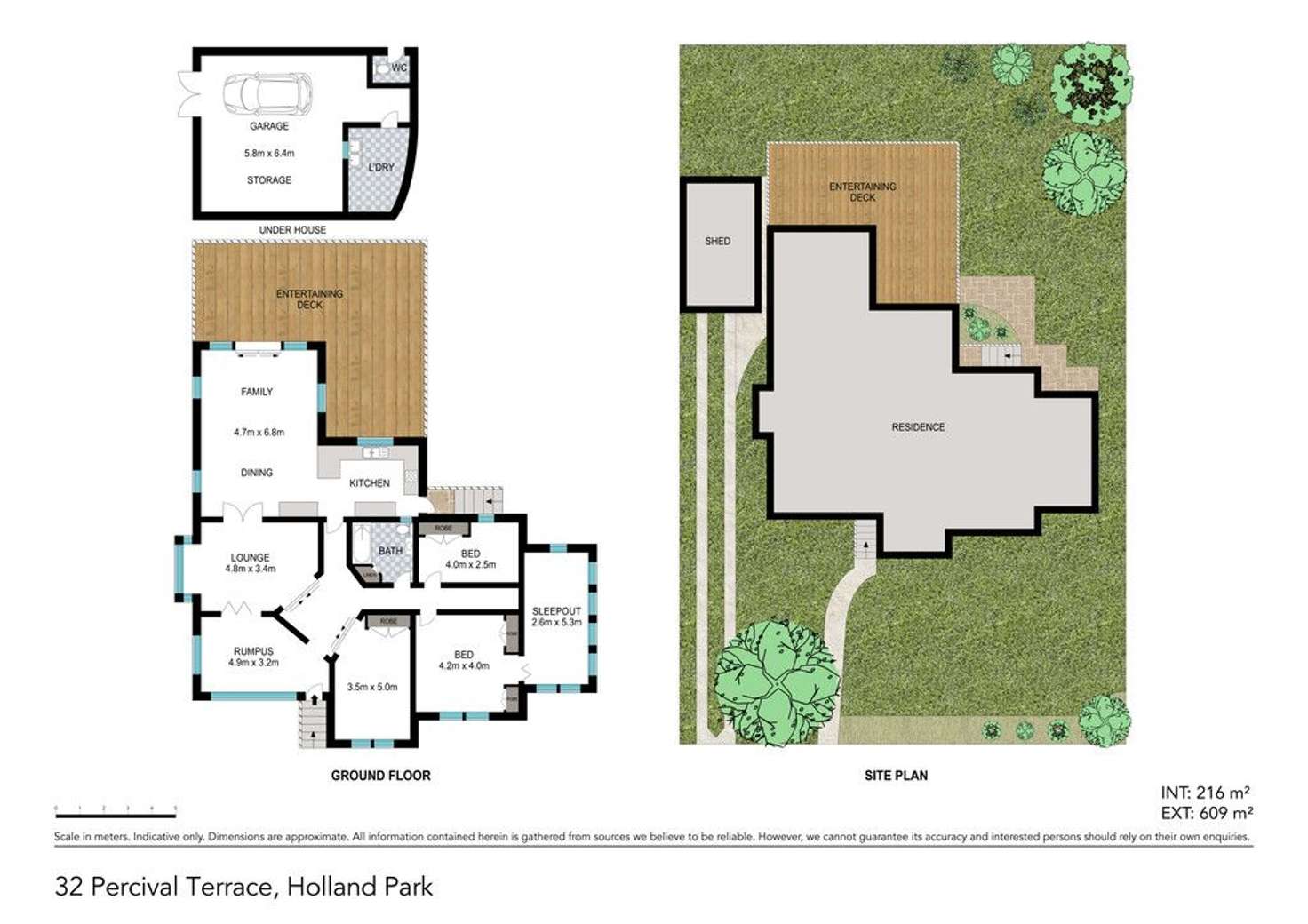 Floorplan of Homely house listing, 32 Percival Terrace, Holland Park QLD 4121