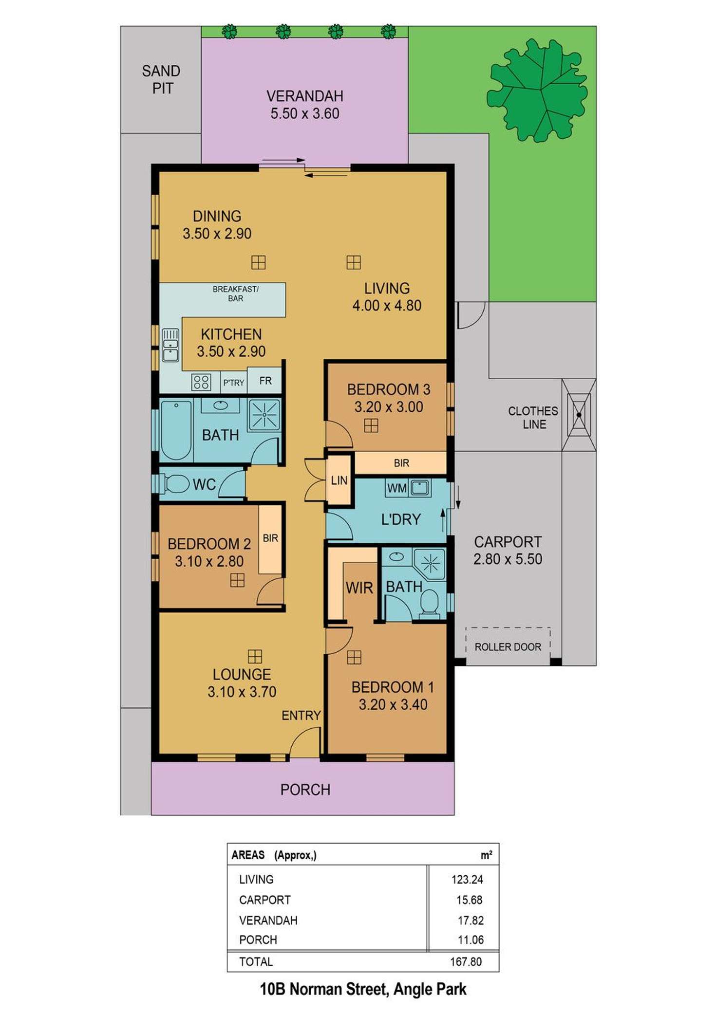 Floorplan of Homely house listing, 10B Norman Street, Angle Park SA 5010
