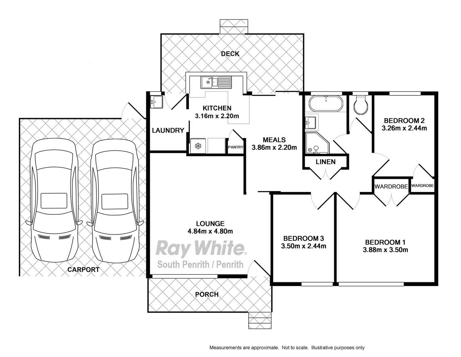 Floorplan of Homely house listing, 41 McNaughton Street, Jamisontown NSW 2750