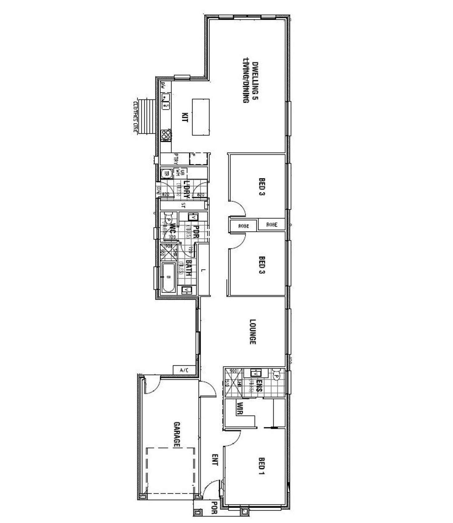 Floorplan of Homely house listing, 10B Reid Street, Seacombe Gardens SA 5047