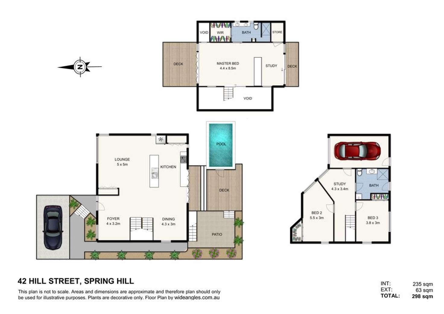 Floorplan of Homely house listing, 42 Hill Street, Spring Hill QLD 4000