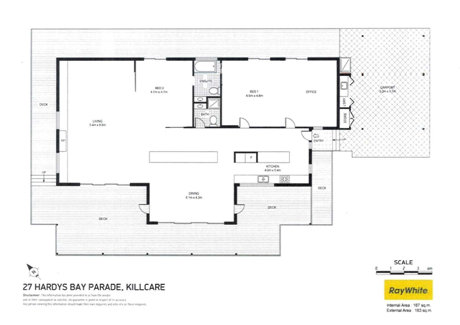 Floorplan of Homely house listing, 27 Hardys Bay Parade, Killcare NSW 2257