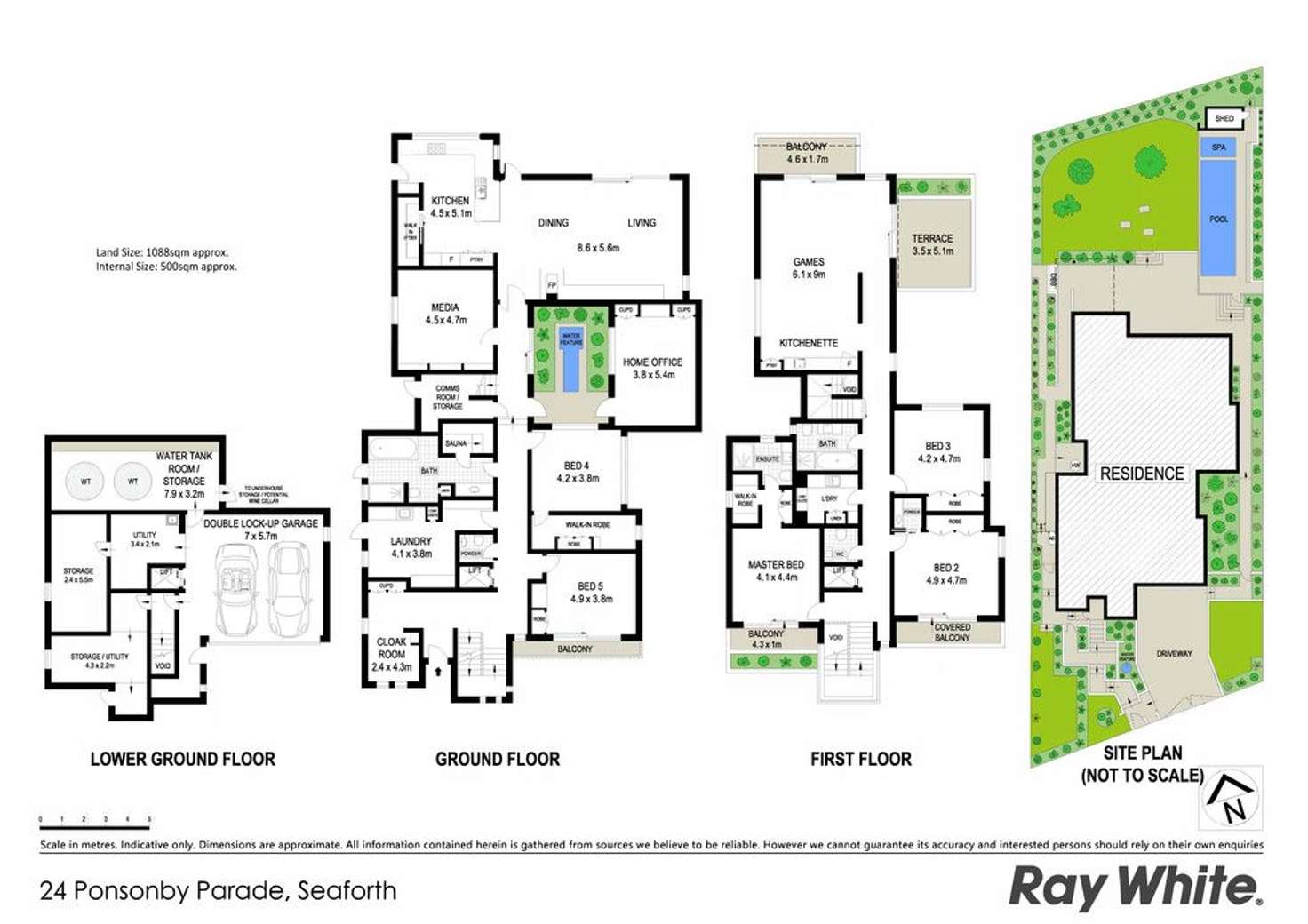 Floorplan of Homely house listing, 24 Ponsonby Parade, Seaforth NSW 2092