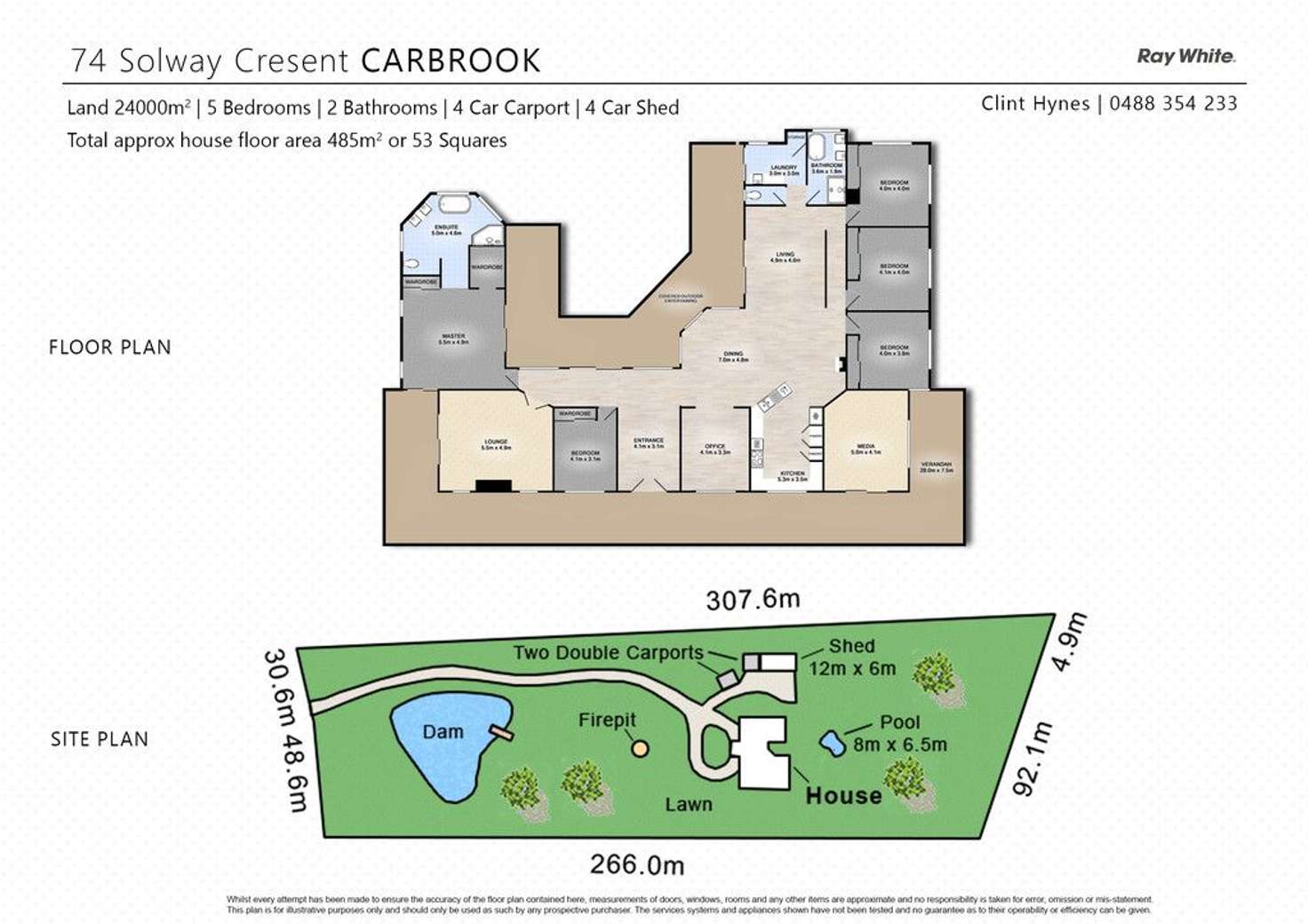 Floorplan of Homely house listing, 74 Solway Crescent, Carbrook QLD 4130