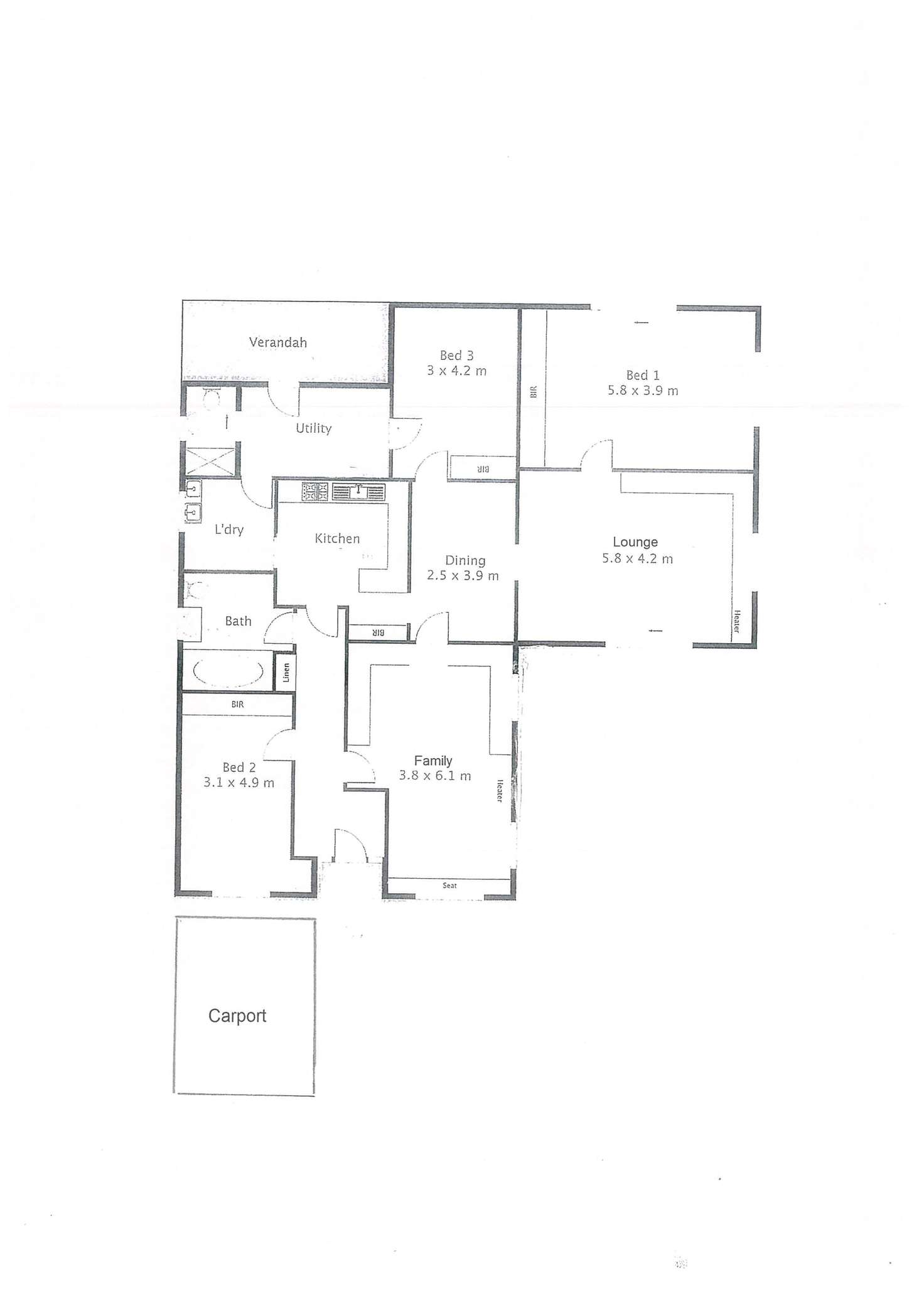 Floorplan of Homely house listing, 75 Hookings Terrace, Woodville Gardens SA 5012